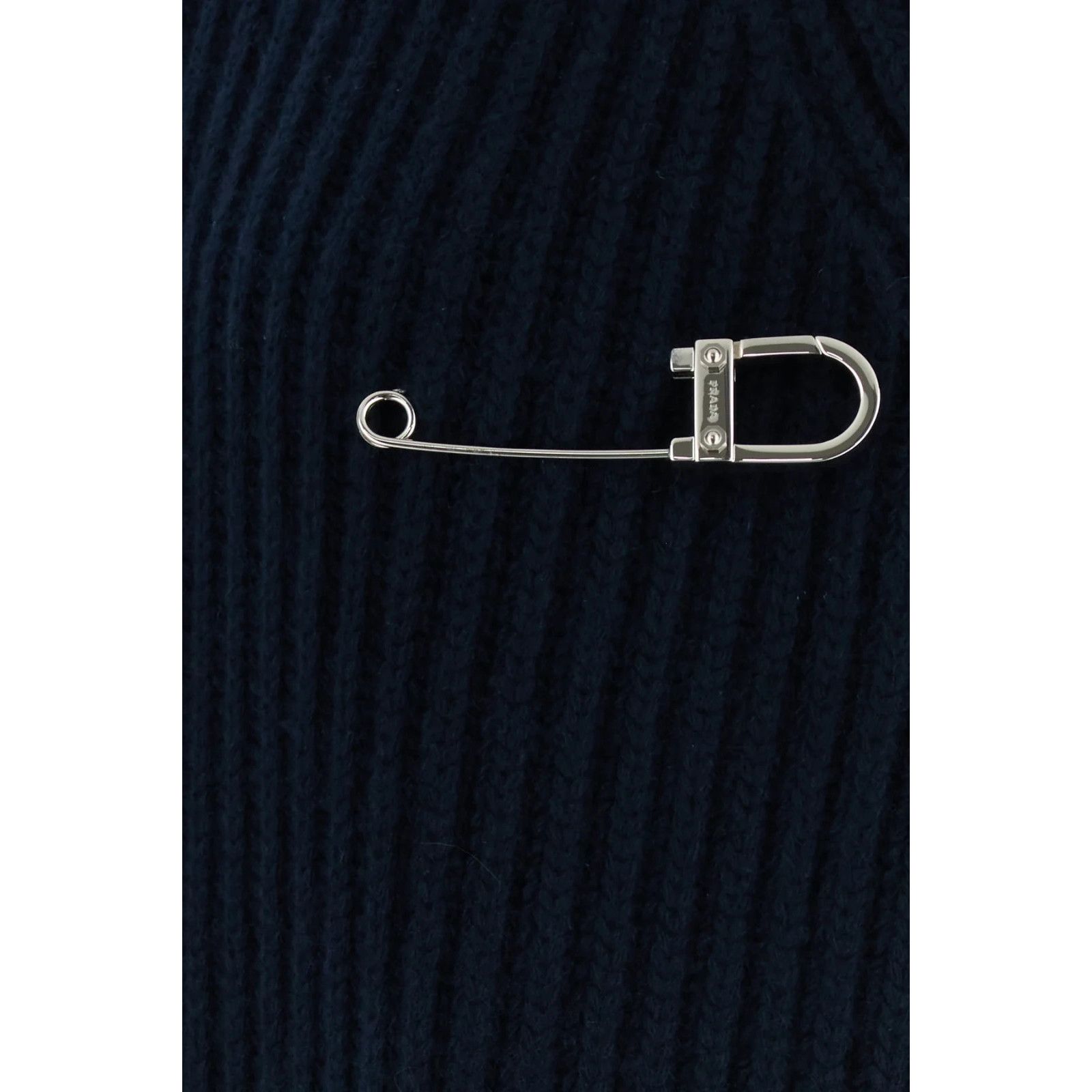 Prada PRADA Dark Blue Wool Blend Sweater New & Authentic (Women's Size M / US 6-8 / IT 42-44 - 3 Thumbnail