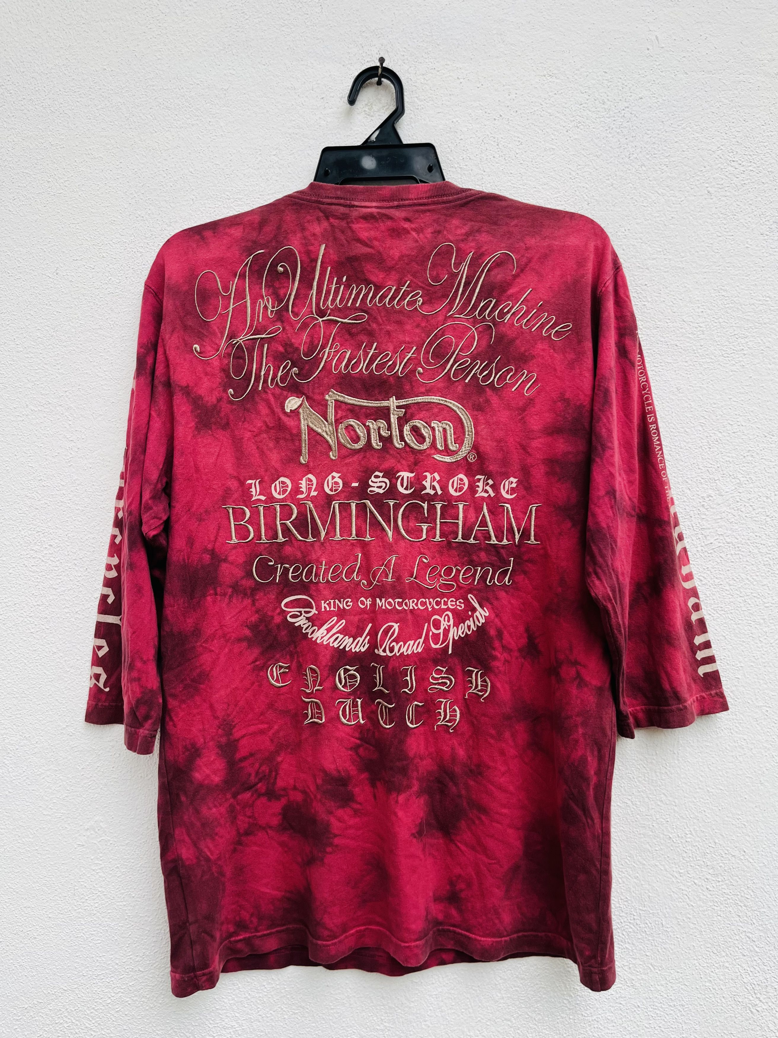 Norton Vintage Norton England Motorcycle Fashion Style Shirt Size US L / EU 52-54 / 3 - 2 Thumbnail