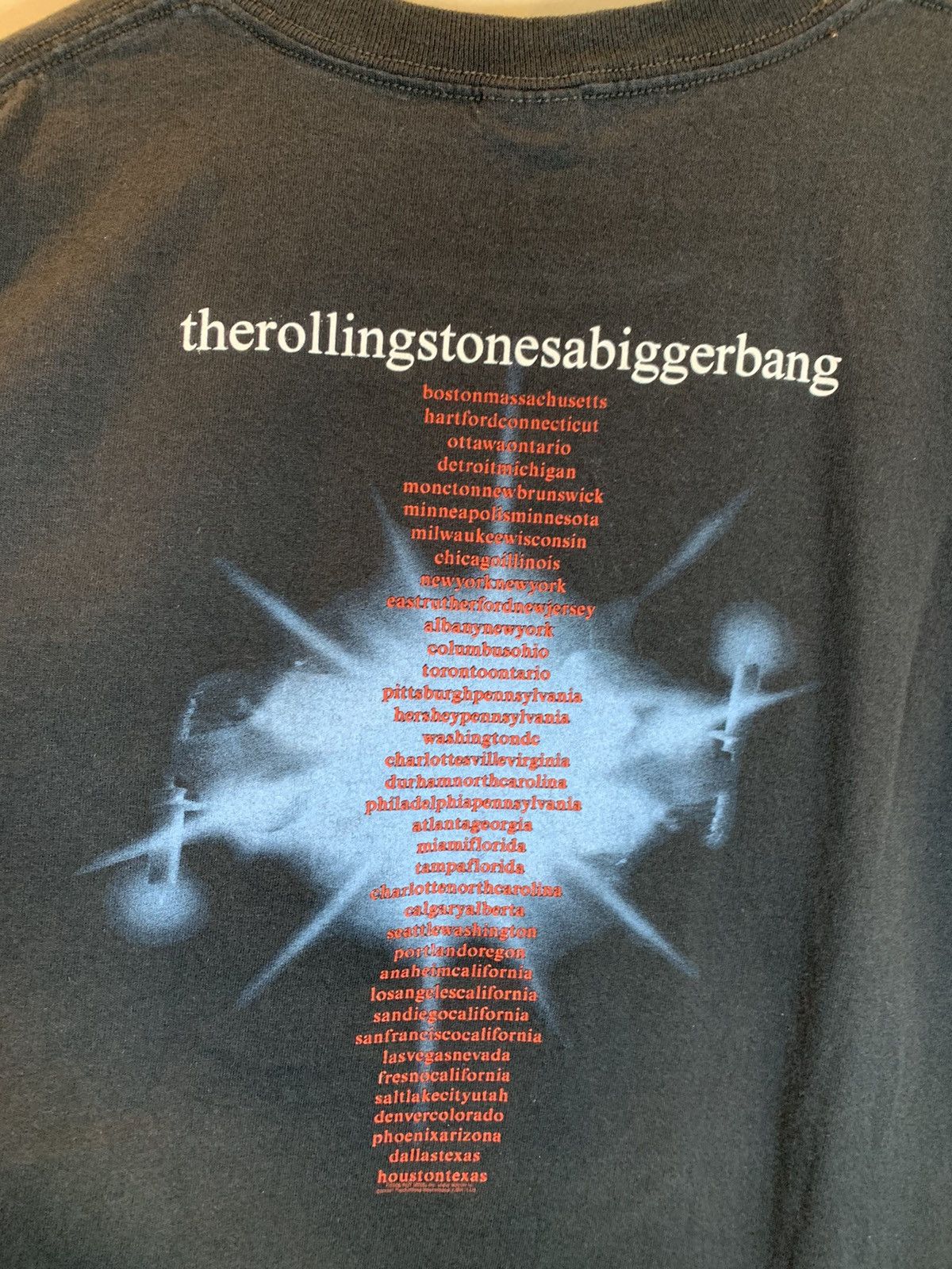 Band Tees × The Rolling Stones × Vintage *RARE* Vintage Rolling Stones A Bigger Bang Tour 2005 Shirt Size US M / EU 48-50 / 2 - 4 Thumbnail
