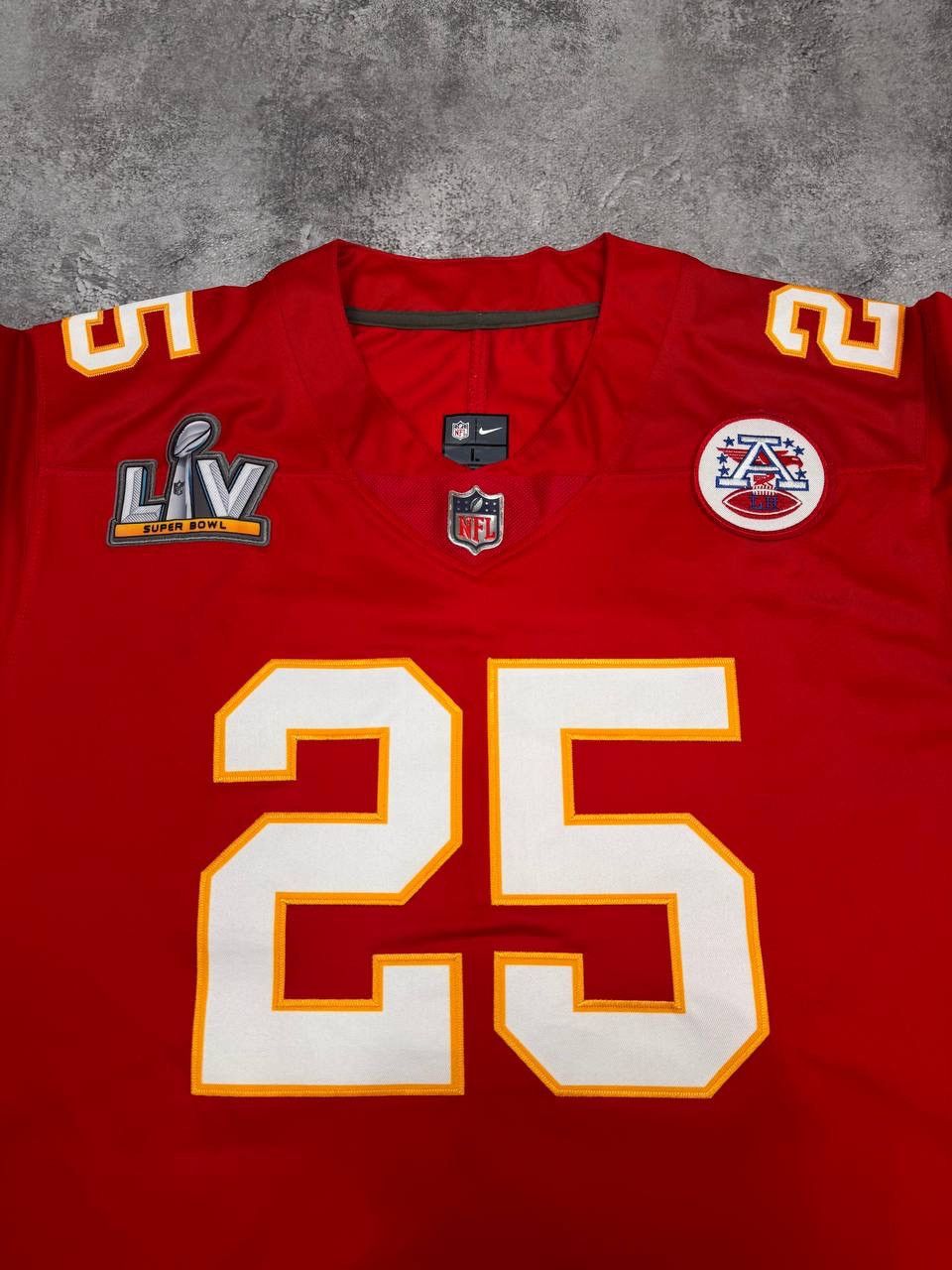 Nike Nike Kansas City Chiefs Vapor F.U.S.E. Elite Jersey #25 Men Size US L / EU 52-54 / 3 - 3 Thumbnail