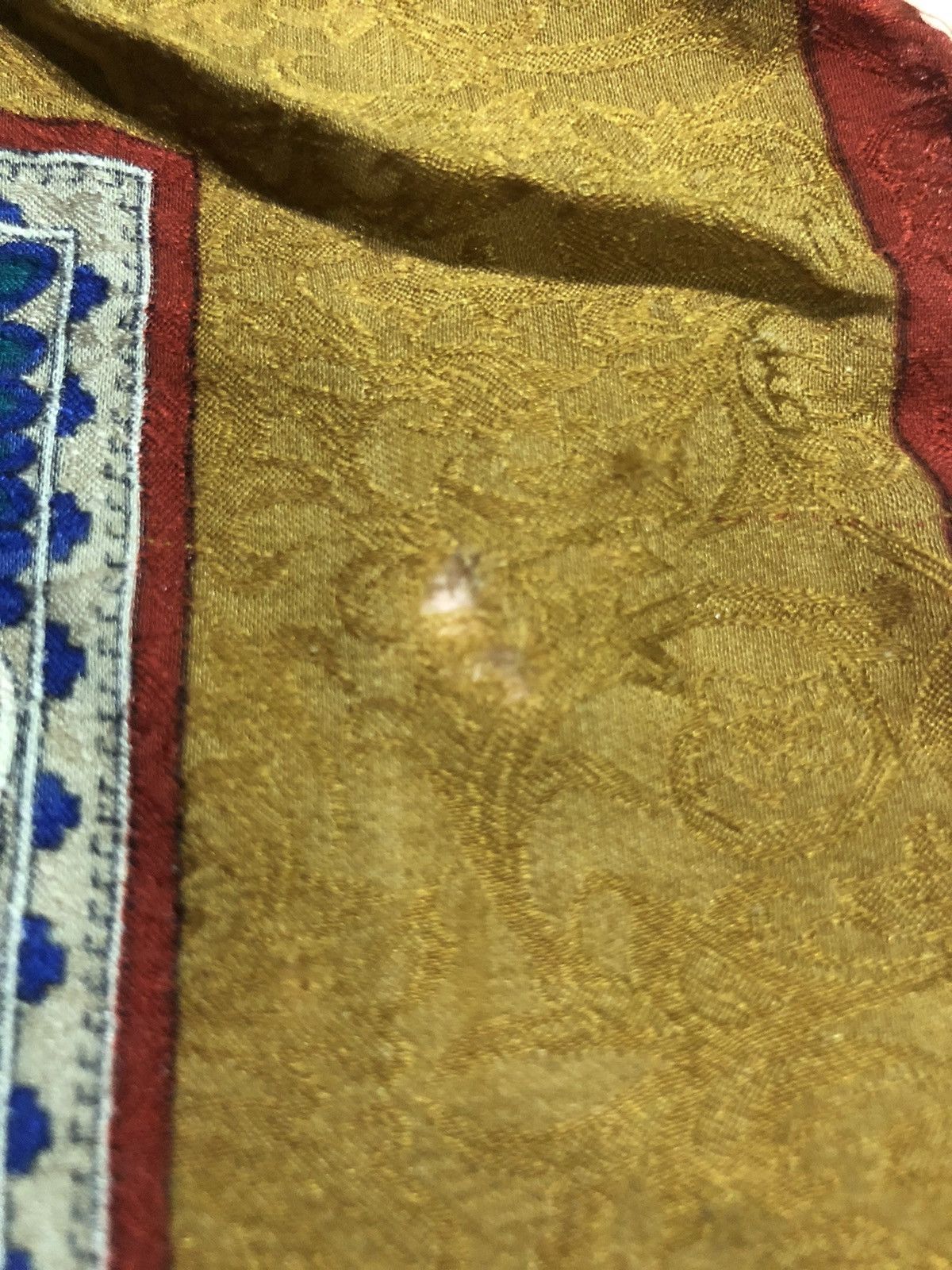 Designer × Yves Saint Laurent Yves Saint Laurent Florals Silk Scarf Size ONE SIZE - 6 Thumbnail