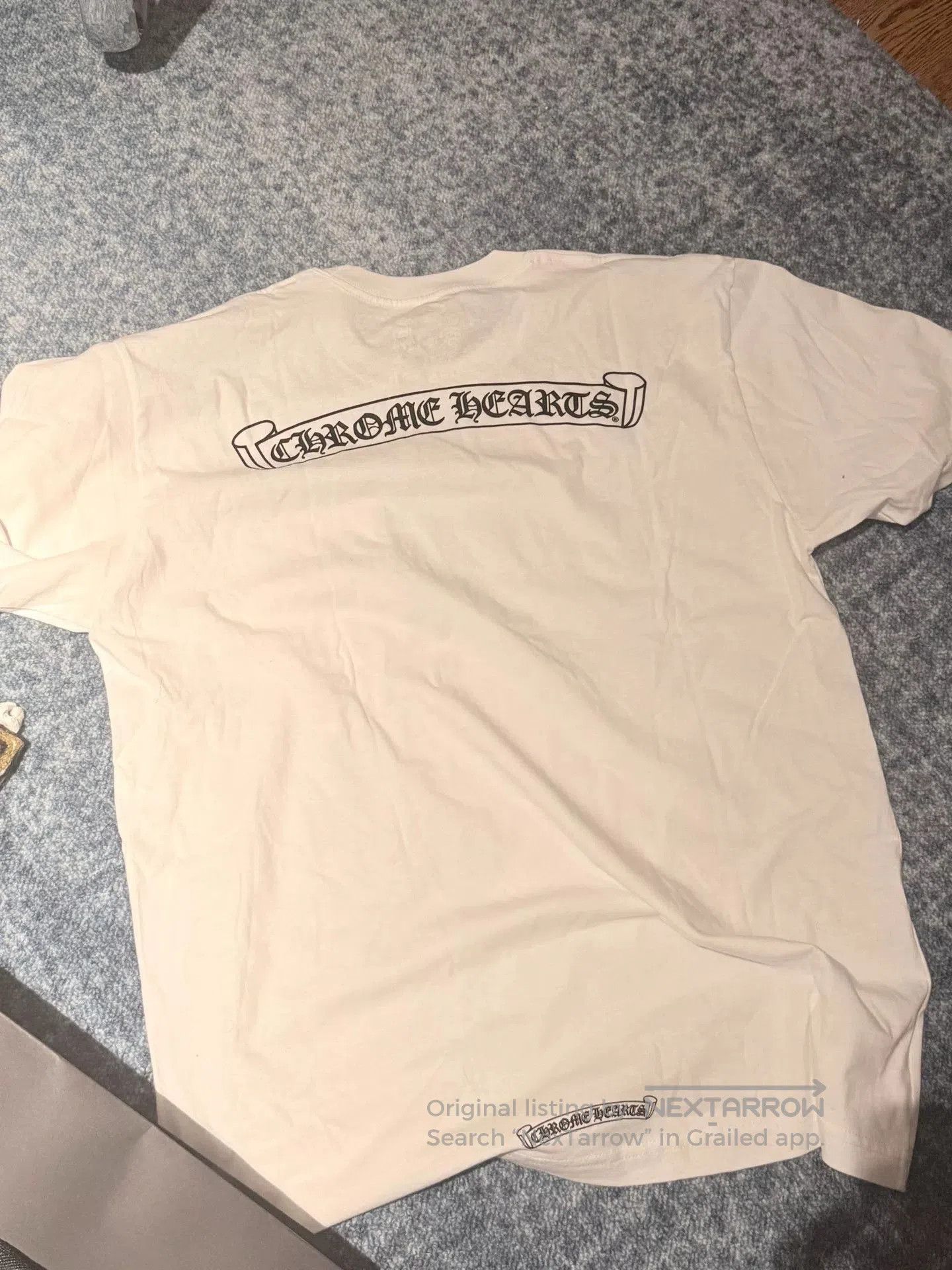 Chrome Hearts Chrome Hearts White Scroll Short Sleeve. Size US L / EU 52-54 / 3 - 2 Thumbnail