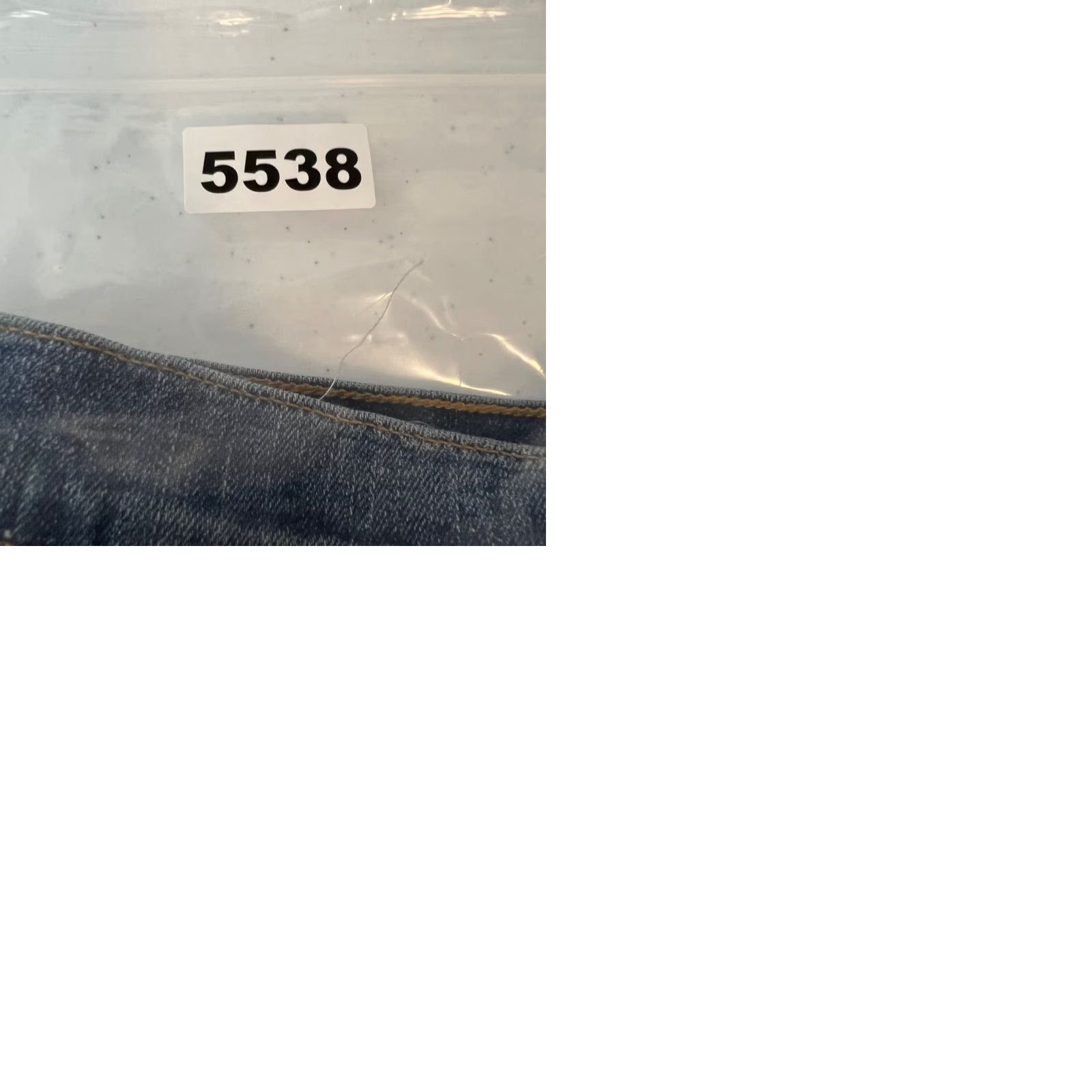 Frame Frame Womens 26 Le Skinny De Jeanne Distressed Jeans Blue Denim Mid-Rise Stretch Size 26" / US 2 / IT 38 - 9 Thumbnail