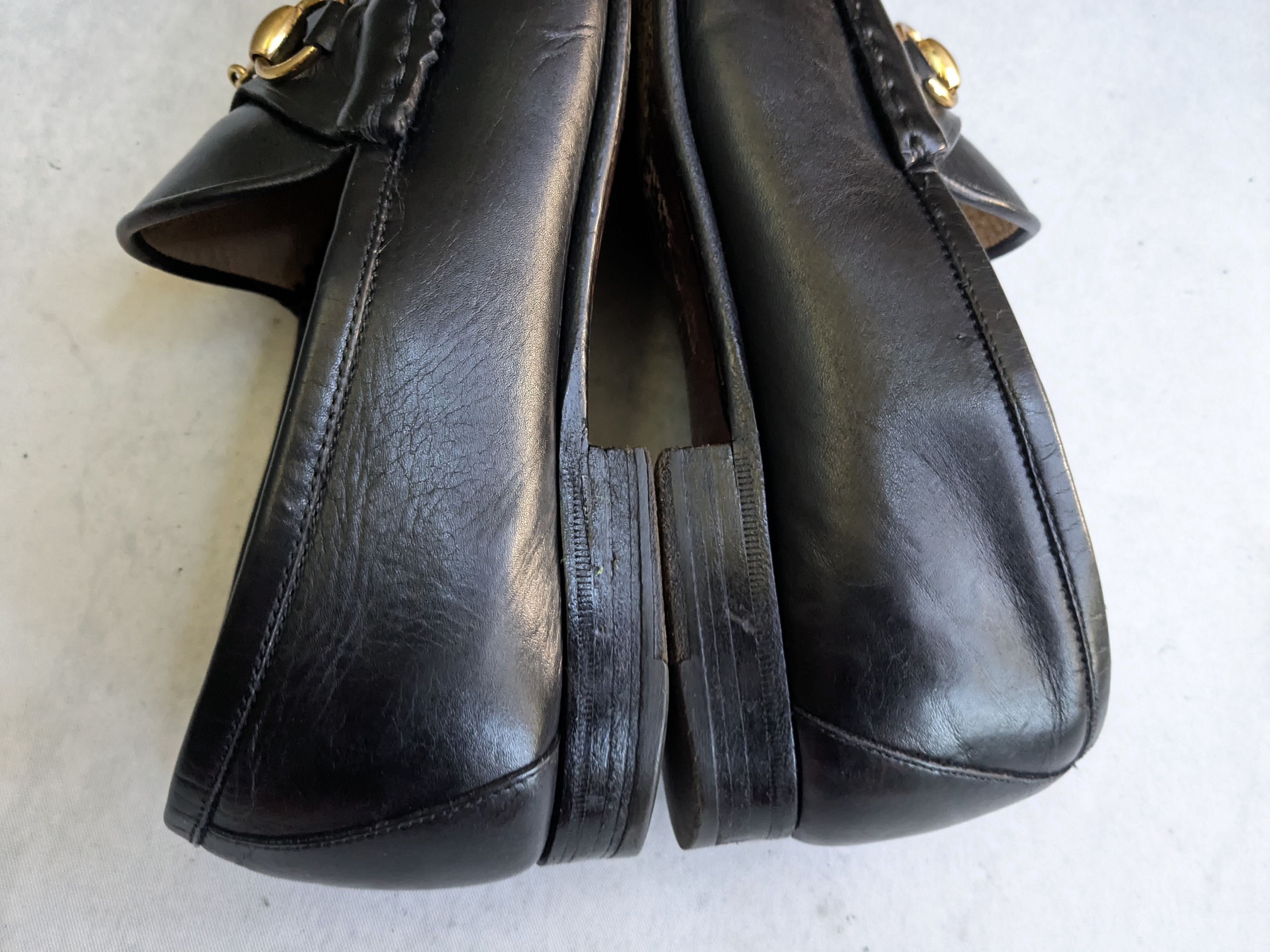 Gucci Gucci Horsebit Loafers Black 8.5 Leather Slip Ons Size US 8.5 / EU 41-42 - 5 Thumbnail