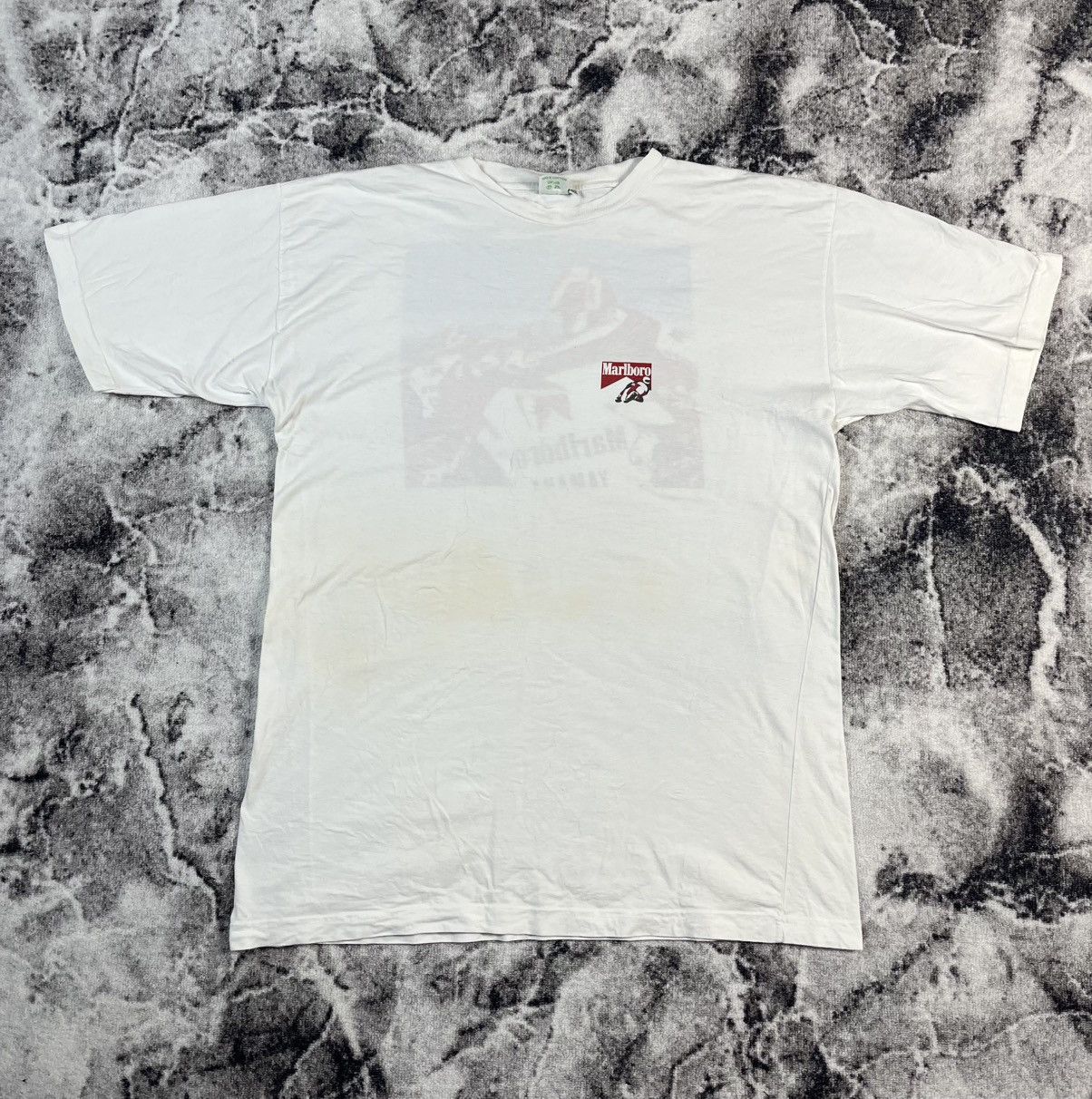 Marlboro Vintage Marlboro Yamaha Racing Tee XXL Size US XXL / EU 58 / 5 - 2 Thumbnail