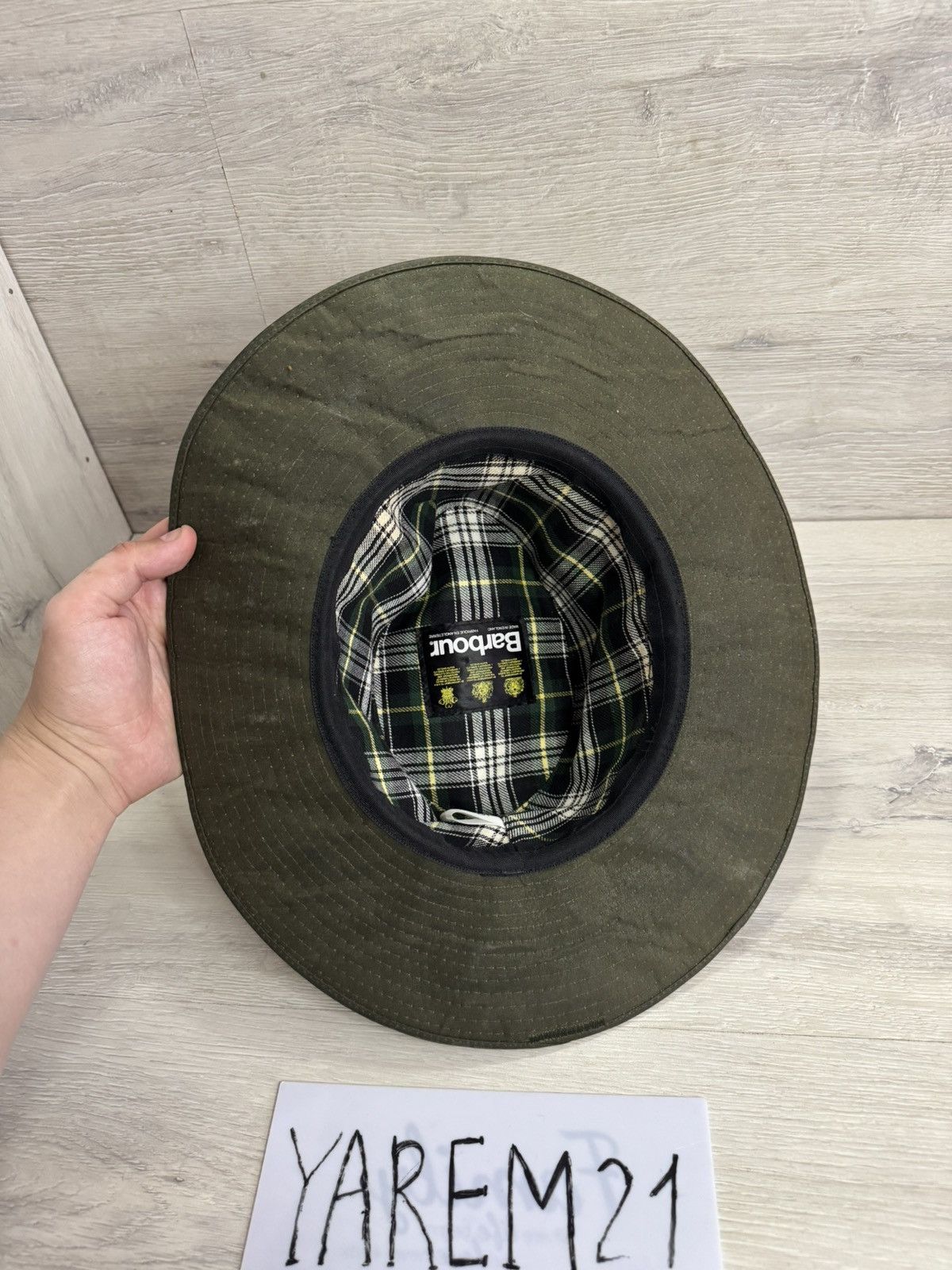 Barbour Barbour vintage hat cap Size ONE SIZE - 4 Thumbnail