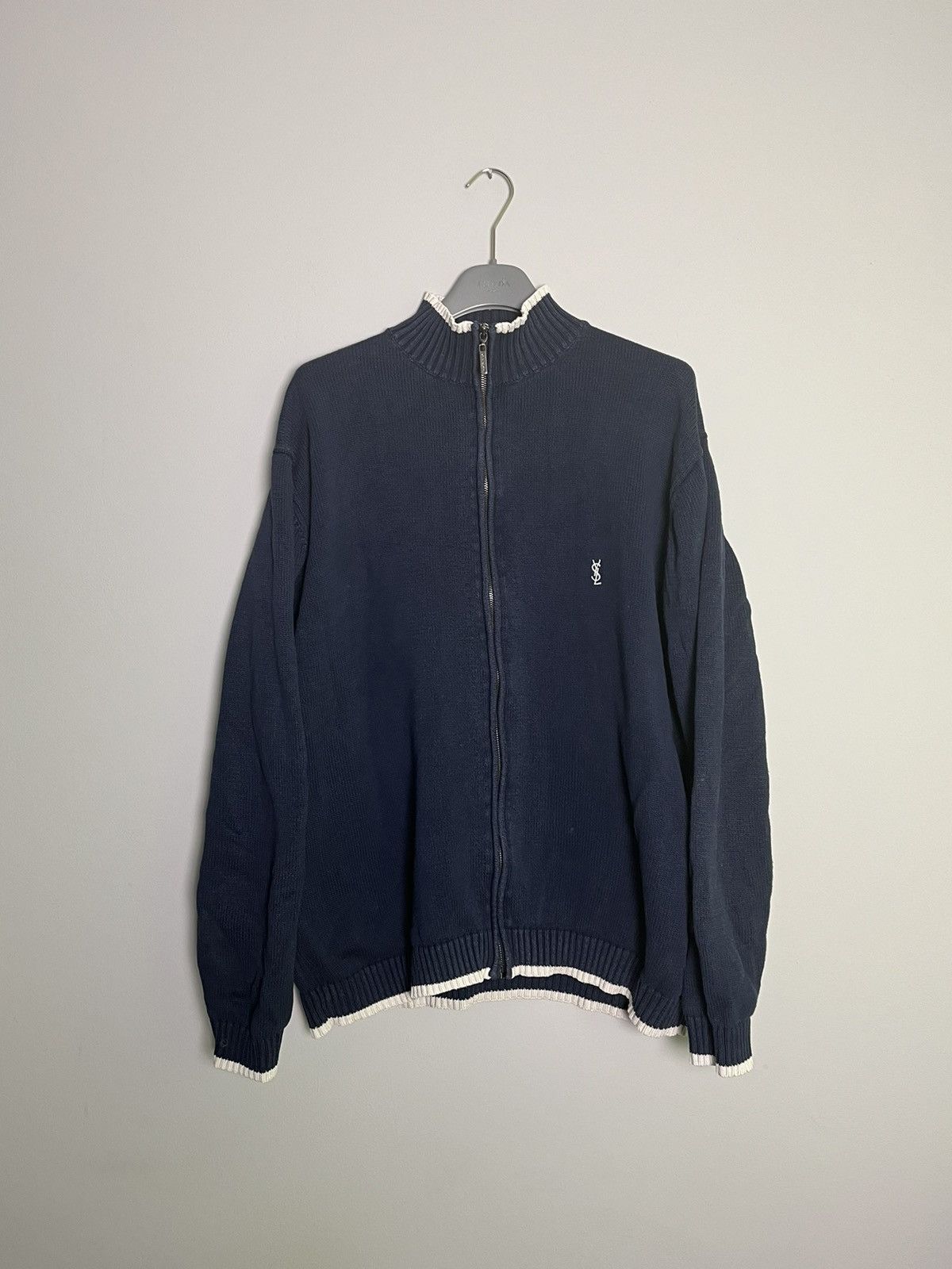 Yves Saint Laurent 🔹YVES SAINT LAURENT VINTAGE ZIP SWEATER Size US M / EU 48-50 / 2 - 2 Thumbnail
