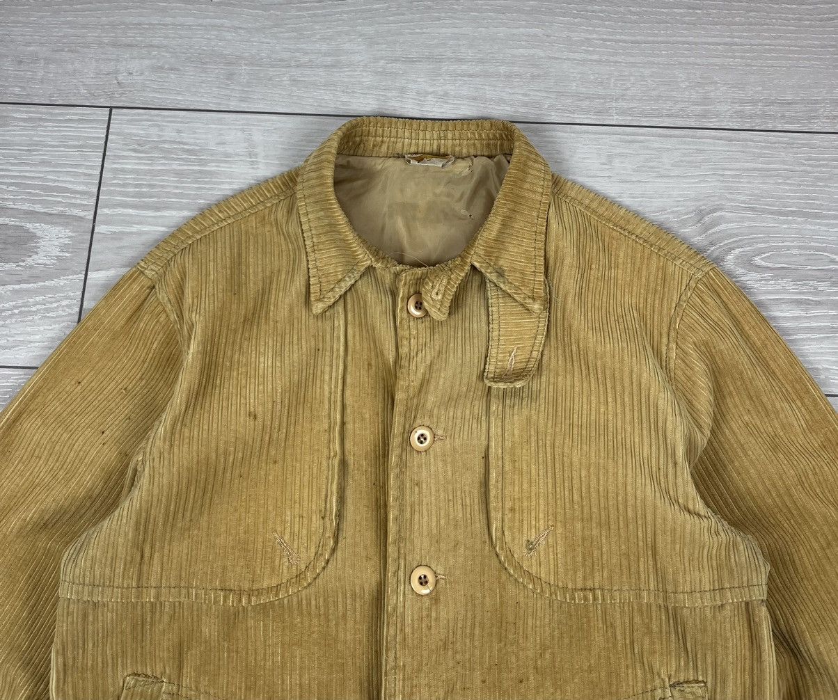 Vintage Brittania Vintage 70s Rare Corduroy Work Jacket Size US M / EU 48-50 / 2 - 4 Thumbnail