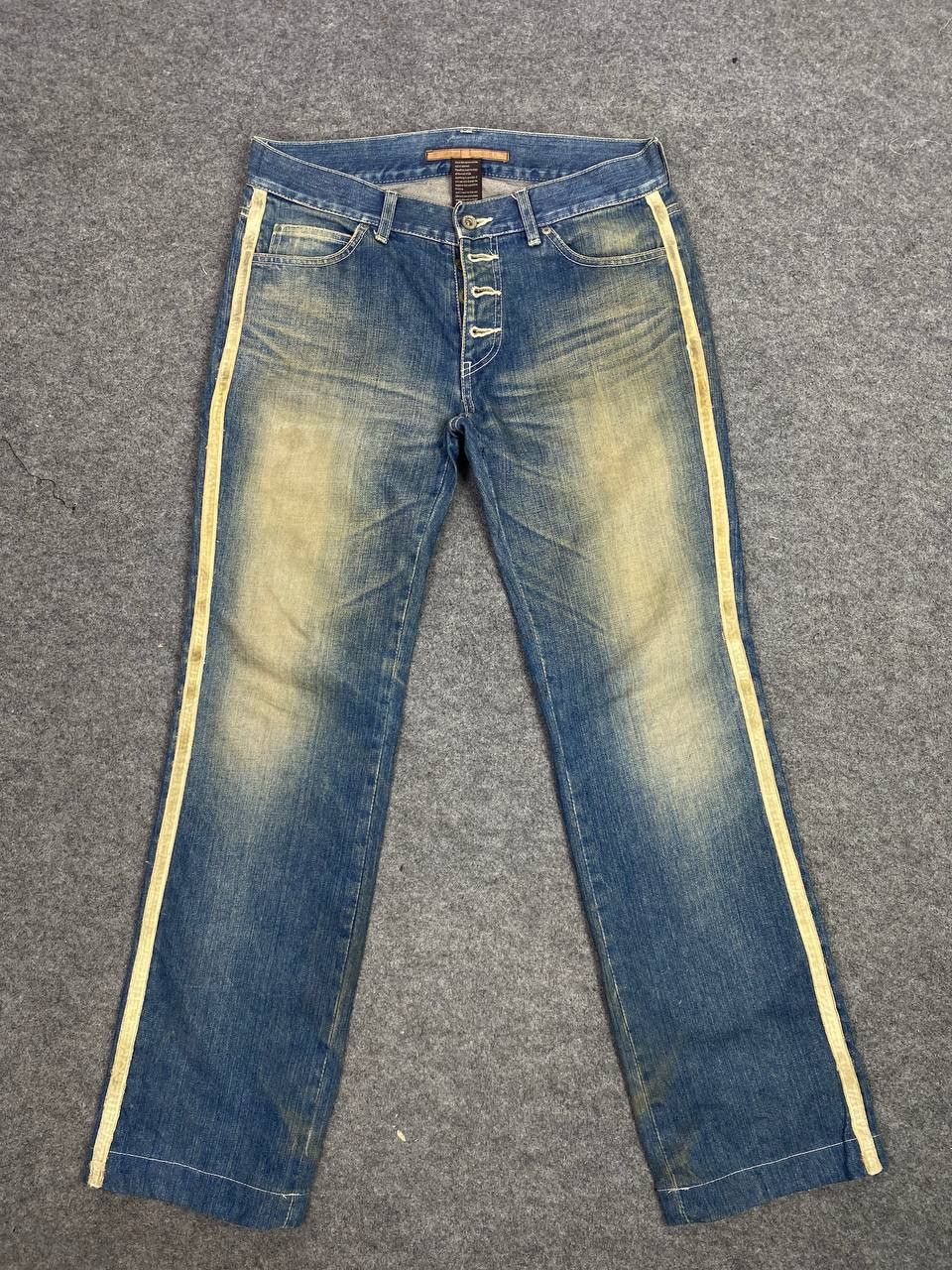 Japanese Brand vintage double standard japanese bootcut flare denim Size US 34 / EU 50 - 7 Thumbnail