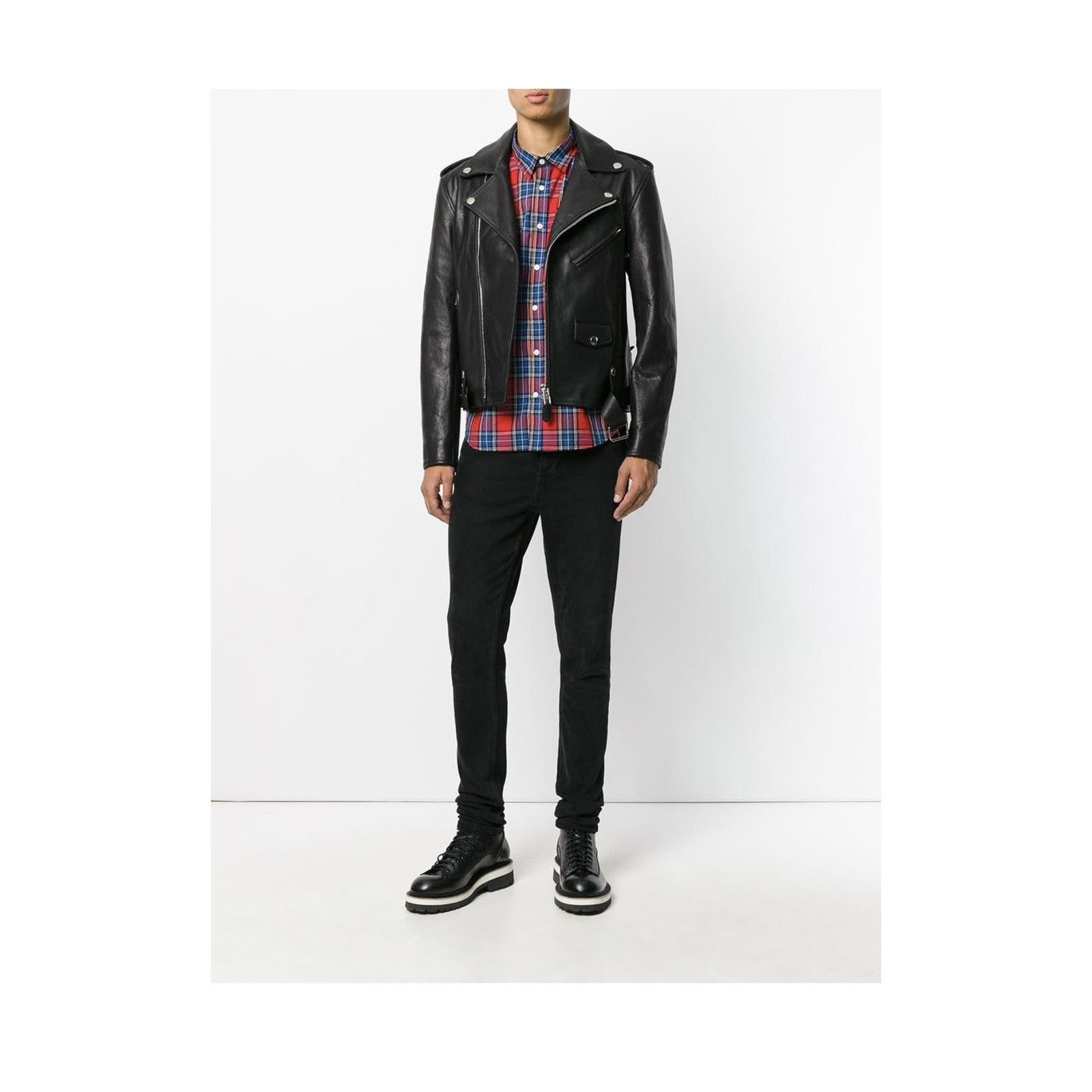 Givenchy Givenchy Calfskin Classic Biker Jacket Size US M / EU 48-50 / 2 - 4 Thumbnail
