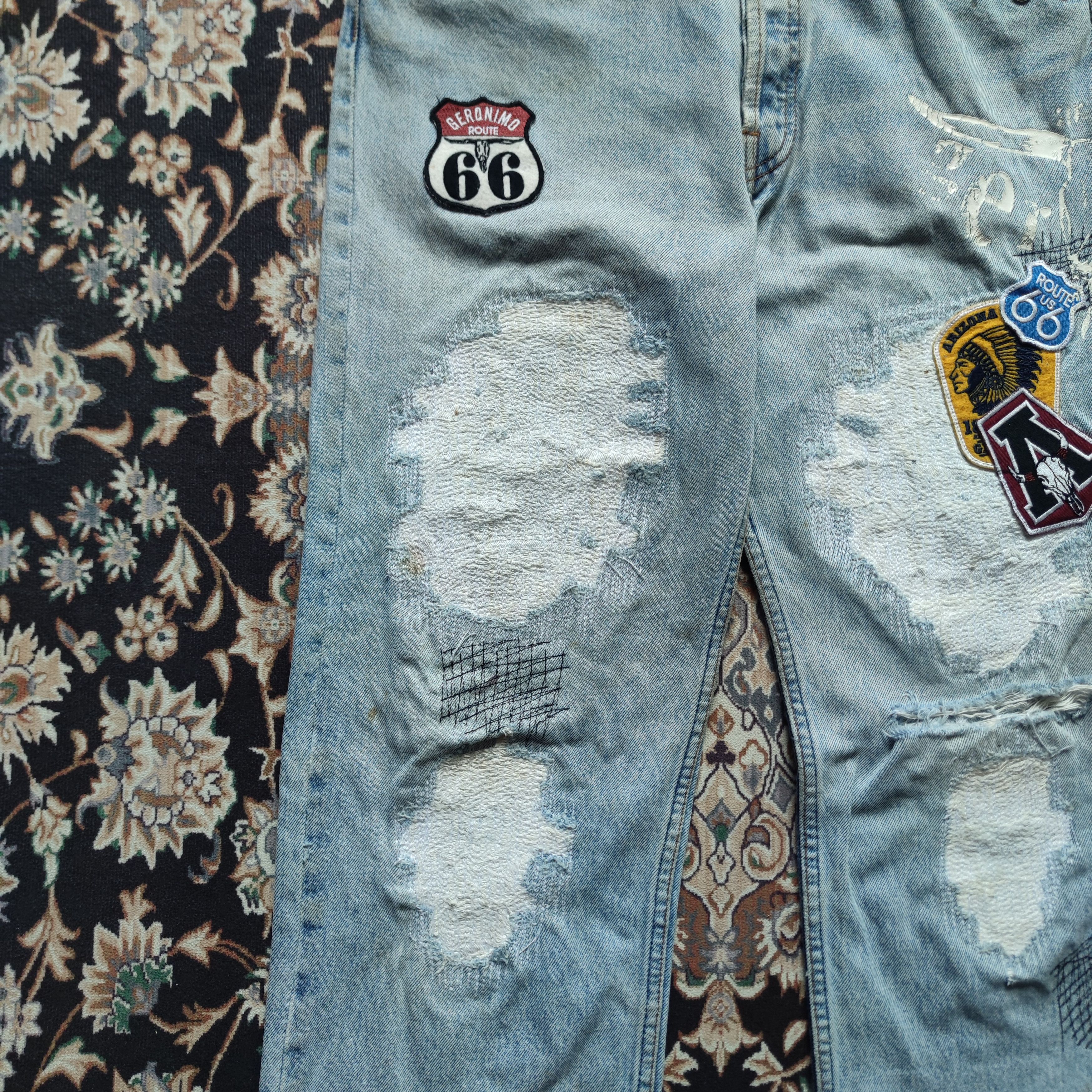 Levi's × Vintage VINTAGE LEVI'S STRAUSS GERONIMO ROUTE 66 MADE IN USA Size US 33 - 7 Thumbnail