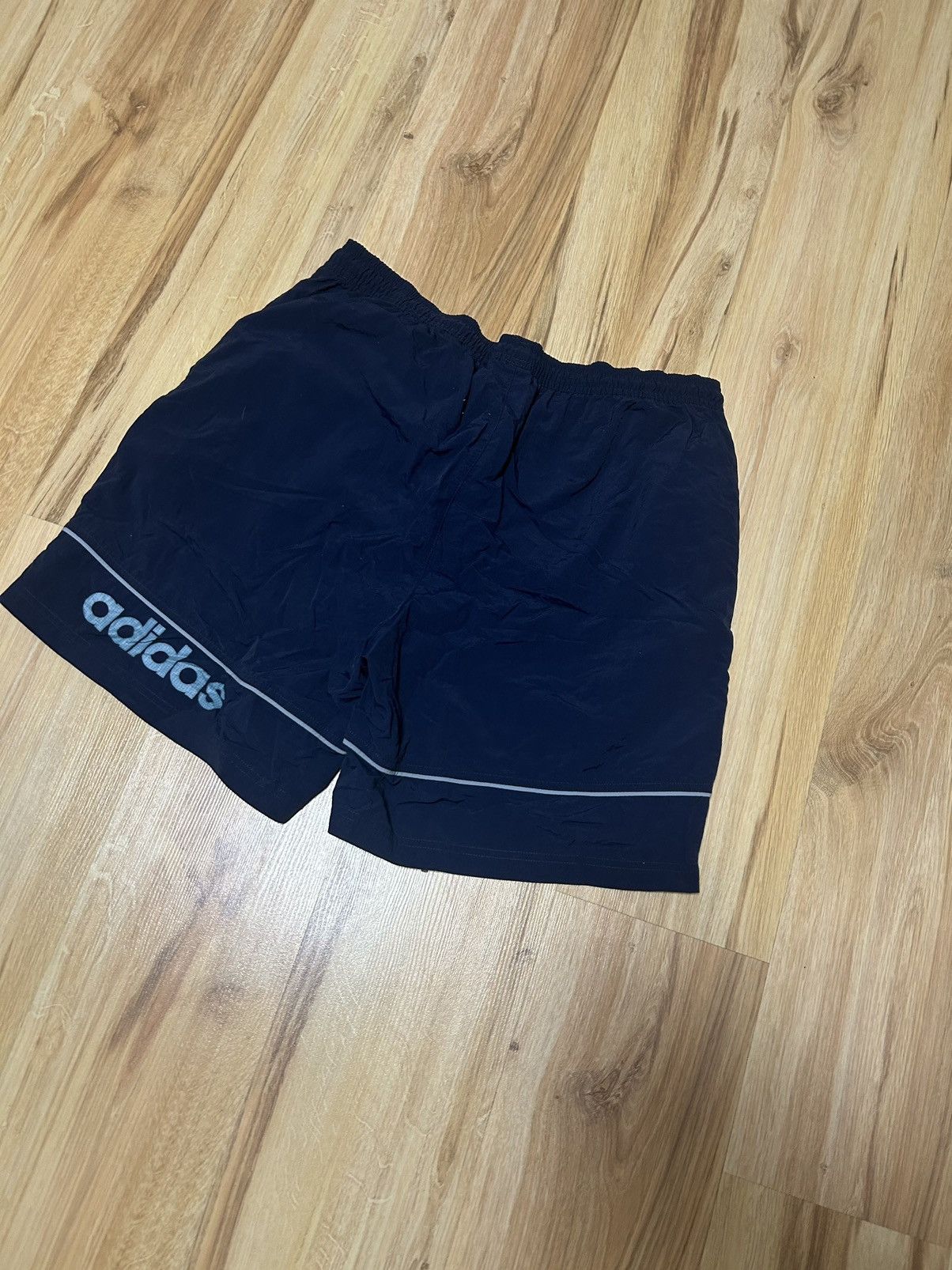 Adidas × Lacoste × Nike Vintage 90s adidas nylon shorts Size US 38 / EU 54 - 2 Thumbnail