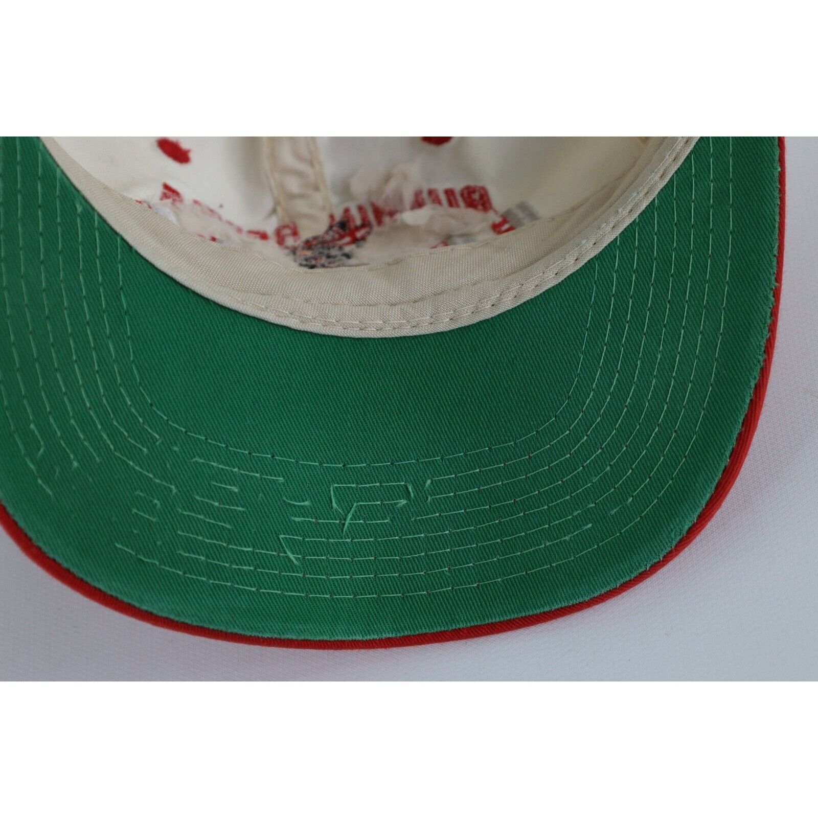 Vintage Vintage 90s Distressed UNLV Running Rebels Snapback Hat Size ONE SIZE - 12 Thumbnail