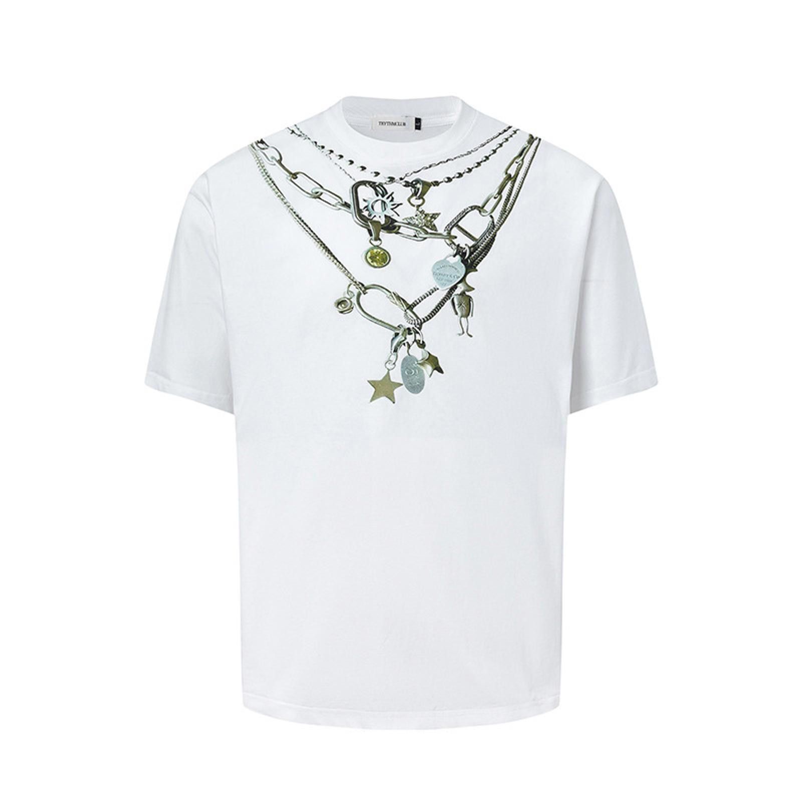 Other Trendy Graphic Tee with Jewelry Print Size US L / EU 52-54 / 3 - 1 Thumbnail