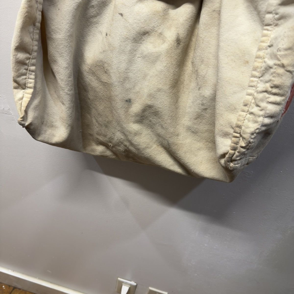 Vintage 60s Washington Star Newspaper Paperboy Bag Distressed Canvas Size ONE SIZE - 7 Thumbnail