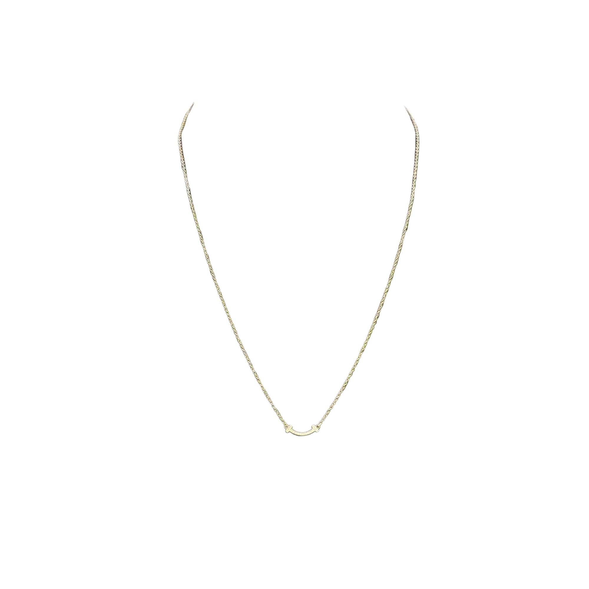Tiffany & Co. Tiffany & Co T Smile necklace Size ONE SIZE - 1 Thumbnail