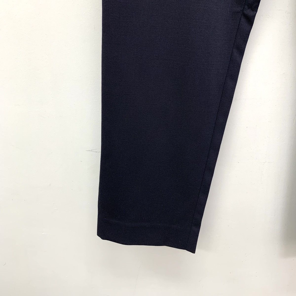 Givenchy Givenchy Dark Blue Wool Casual Suit Trousers K26WX Size US 32 / EU 48 - 5 Thumbnail
