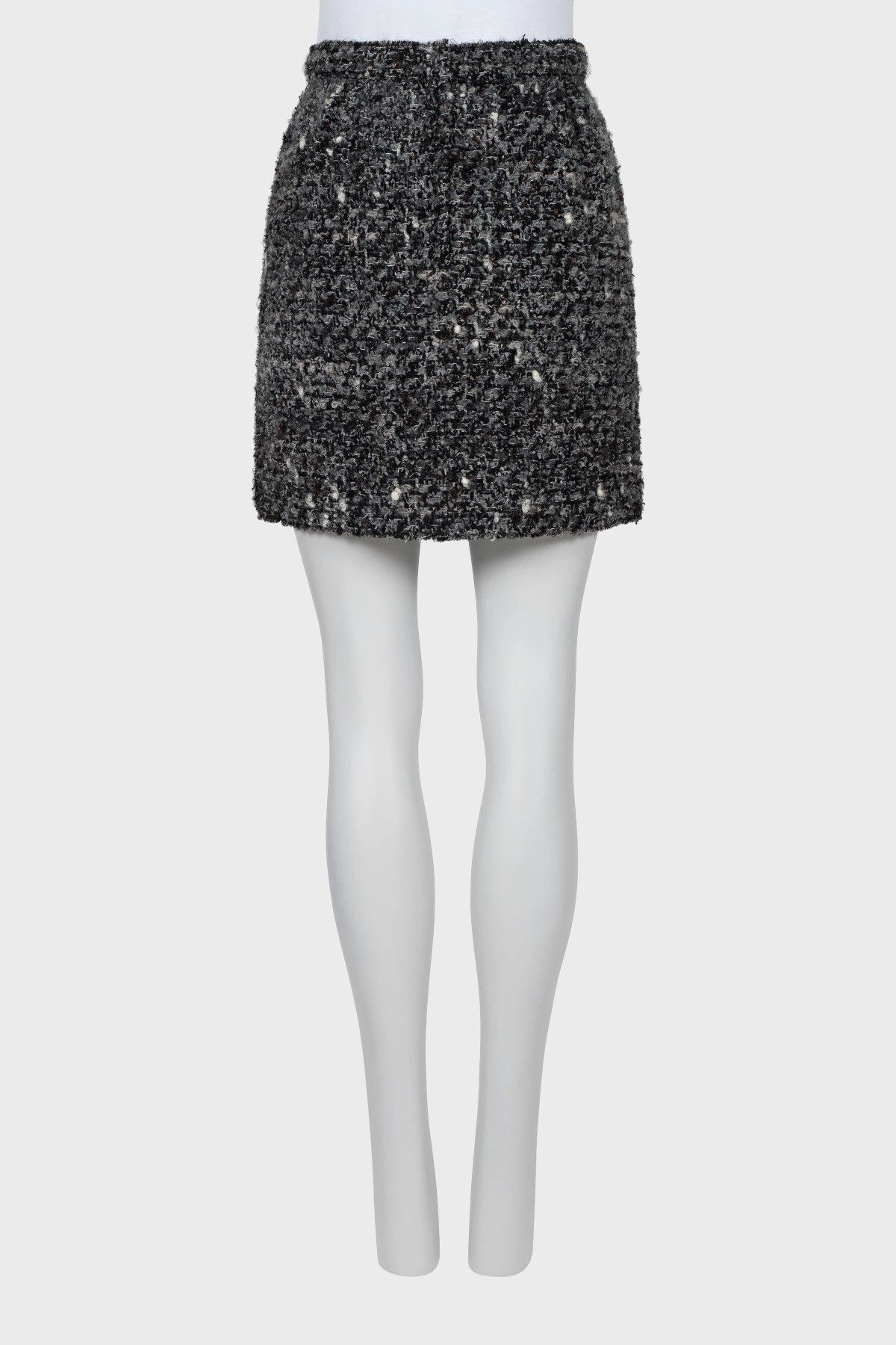 Dolce & Gabbana Dolce & Gabbana Tweed mini skirt Size 26" / US 2 / IT 38 - 4 Thumbnail