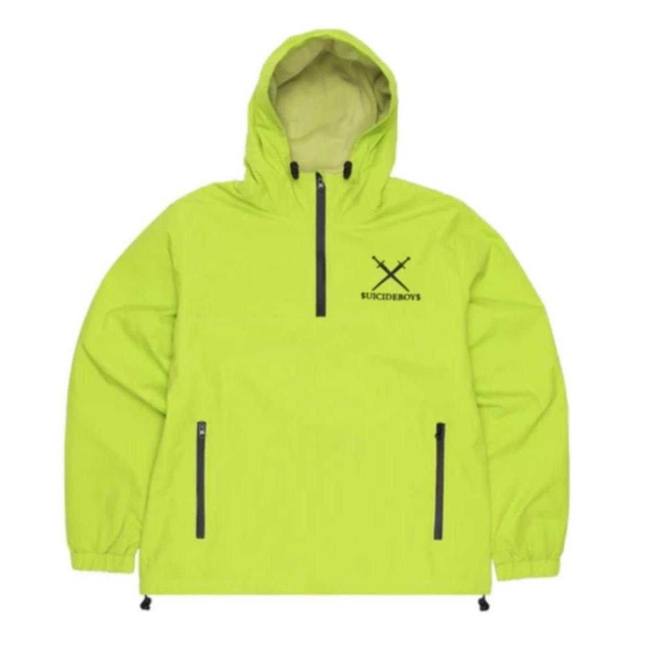 G59 Records $uicideboy$ Razor V Shelter Jacket Safety Green Size US XL / EU 56 / 4 - 1 Thumbnail