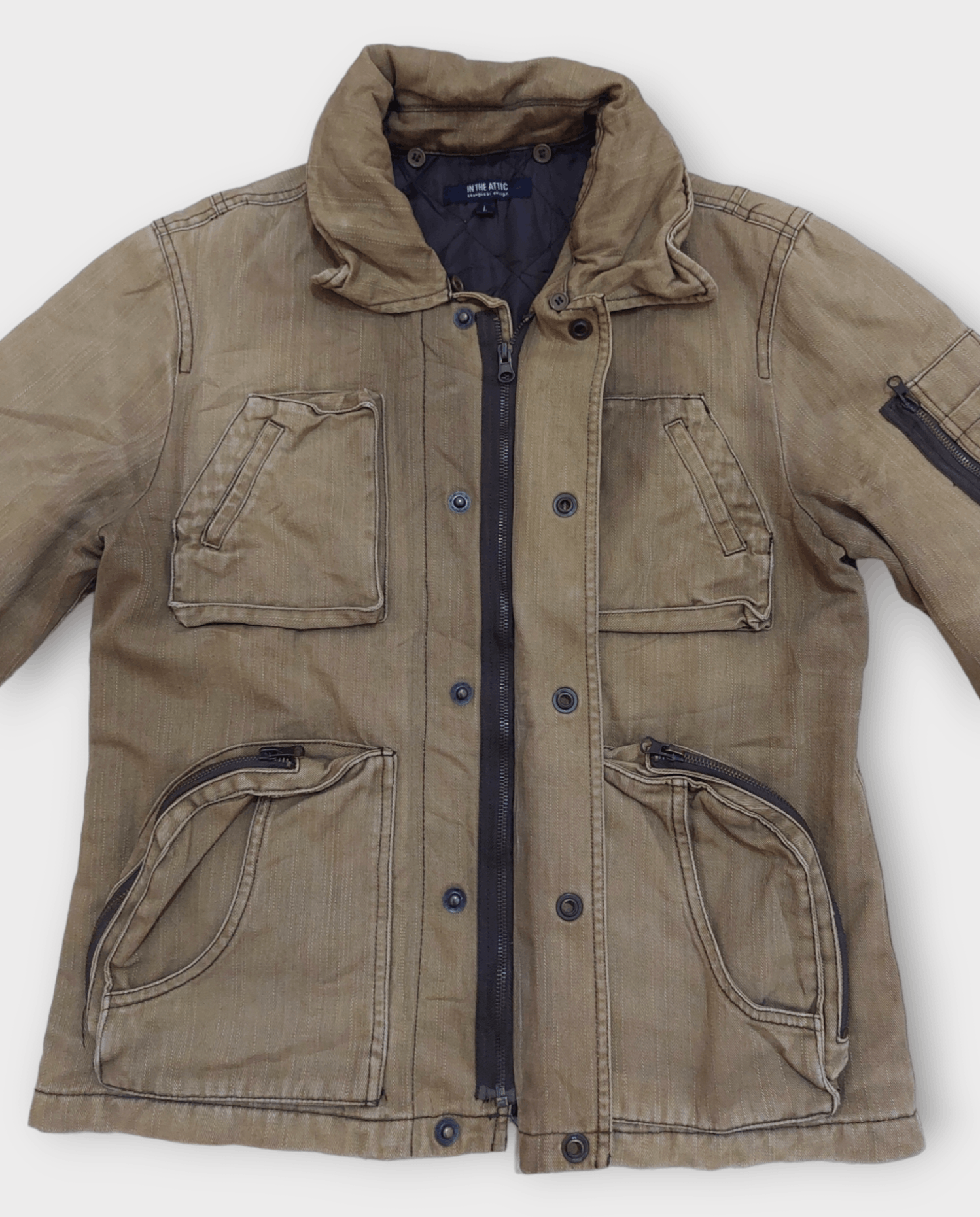In The Attic × Japanese Brand In the Attic Multipocket Jacket Size US S / EU 44-46 / 1 - 3 Thumbnail