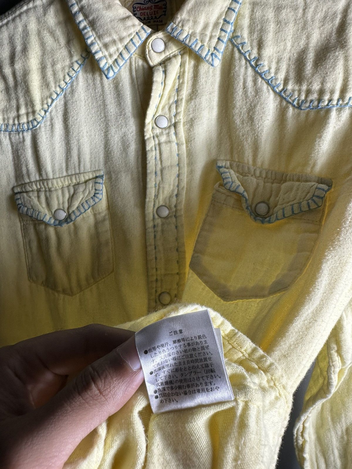 Beauty Beast 90s OUTER SEAM SHIRT BUTTON ISSEY MIYAKE YSFORMEN STYLE Size US M / EU 48-50 / 2 - 8 Thumbnail