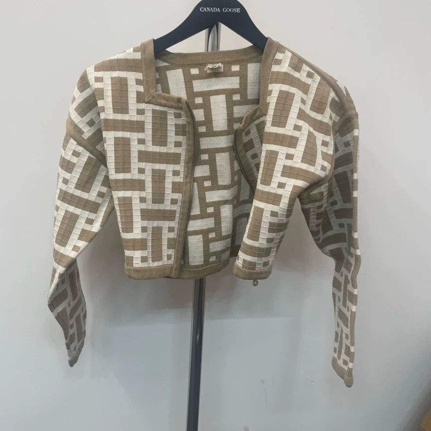 Hermes Hermes H Pattern Short Coat Size US XS / EU 42 / 0 - 1 Thumbnail