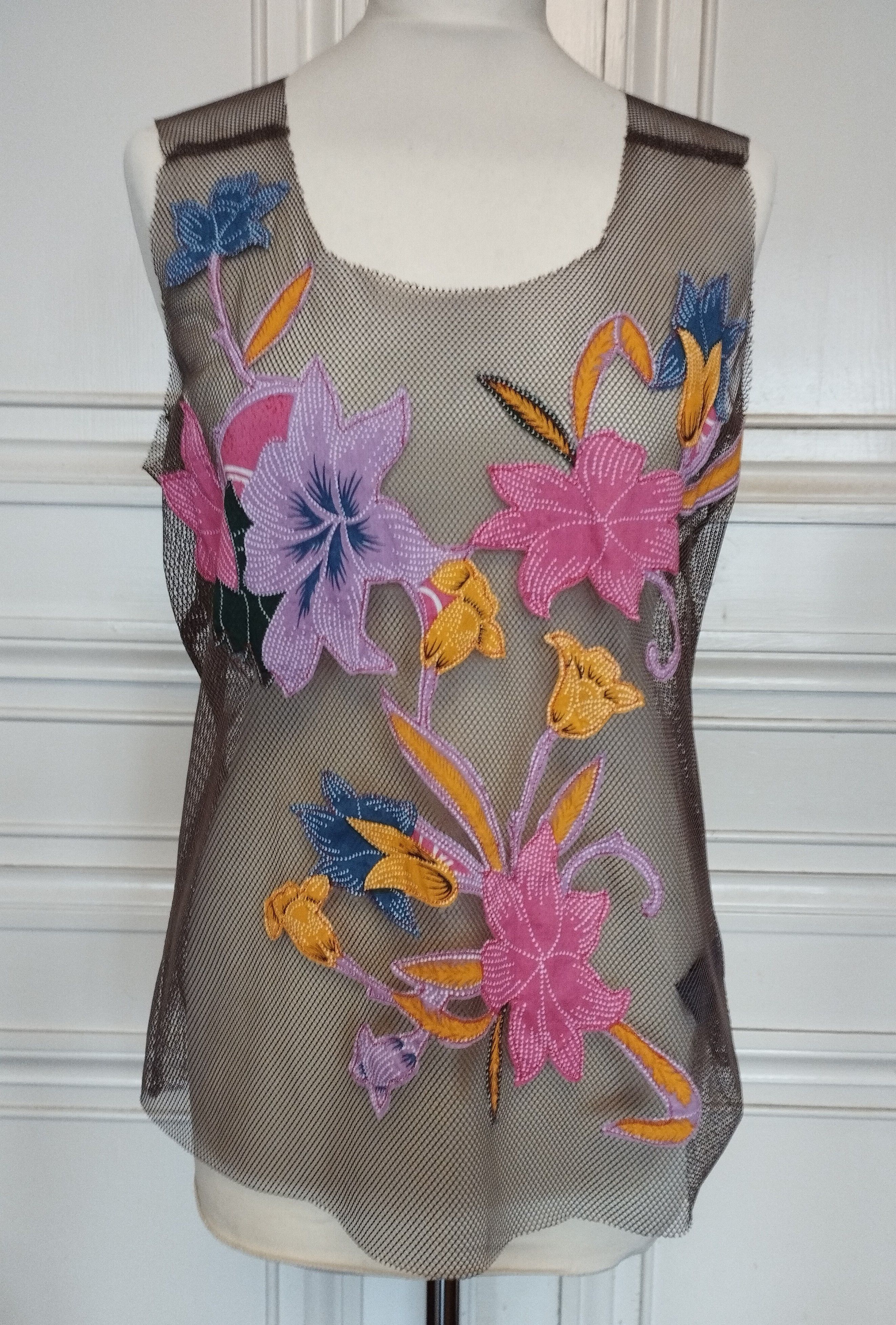 Antik Batik Antik Batik Top Resille Hibiscus T L/XL Size XL / US 12-14 / IT 48-50 - 1 Thumbnail