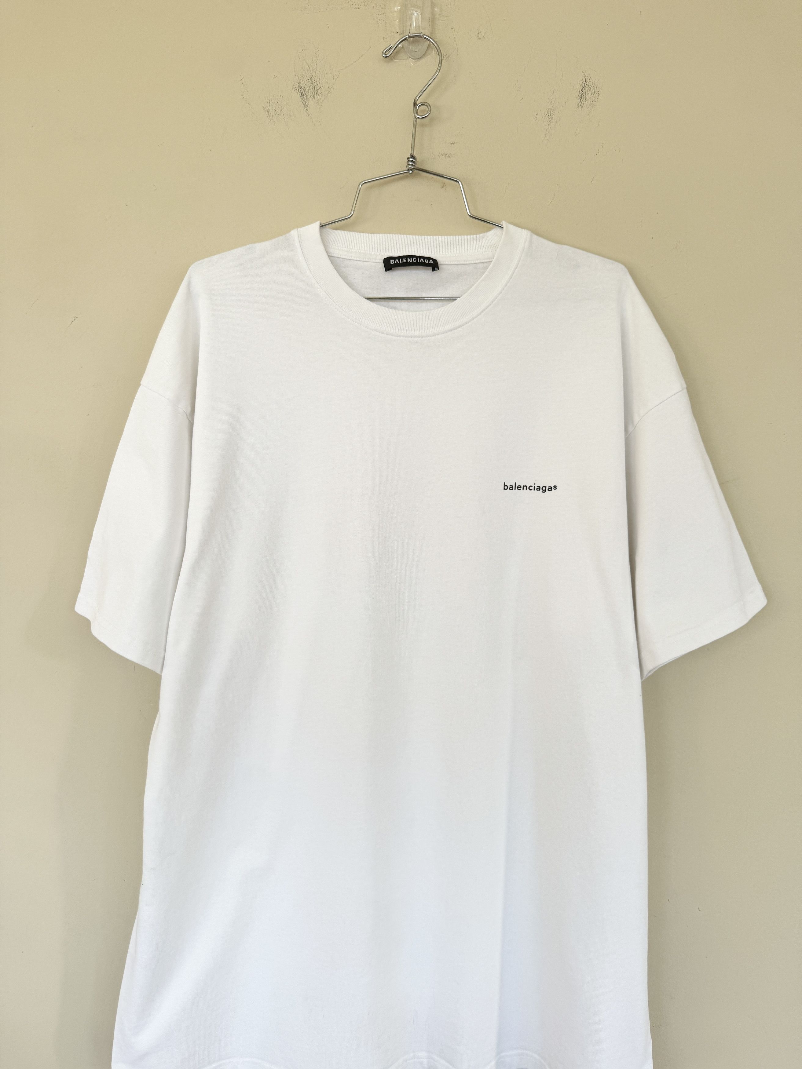 Balenciaga Balenciaga Logo Tee Size US XL / EU 56 / 4 - 3 Thumbnail