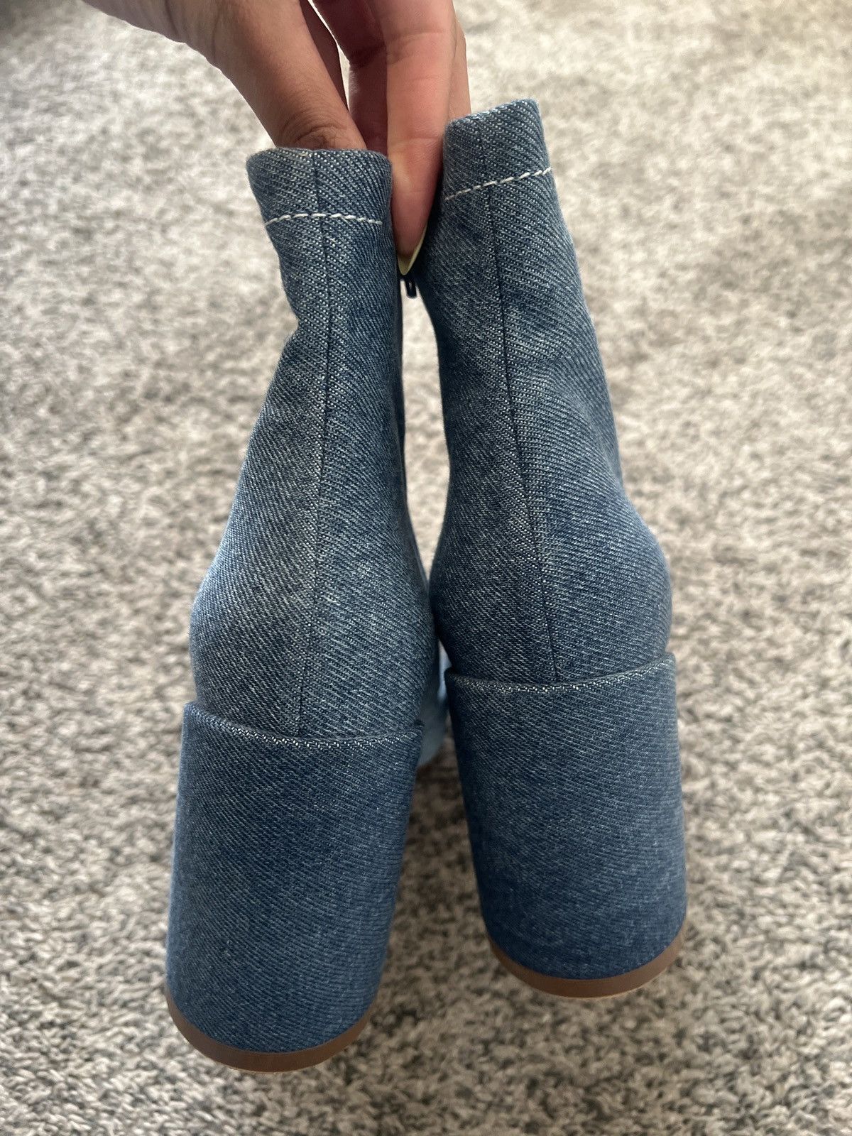 MM6 MM6 Denim Boots Size US 11 / IT 41 - 5 Thumbnail