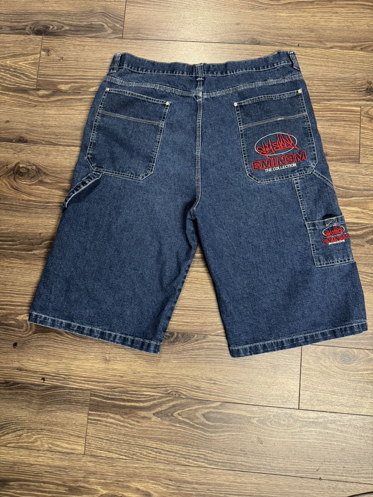 Eminem Vintage Eminem embroidered jorts Size US 42 / EU 58 - 1 Thumbnail