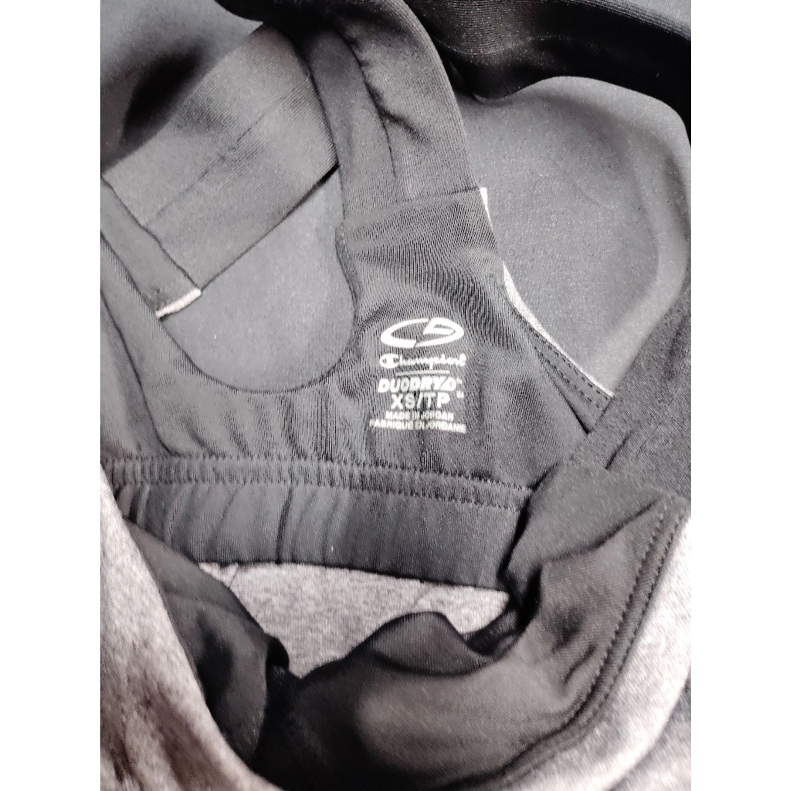 Champion Champion Gray Athletic Tank Top with Black Side Panels Size XS / US 0-2 / IT 36-38 - 2 Thumbnail