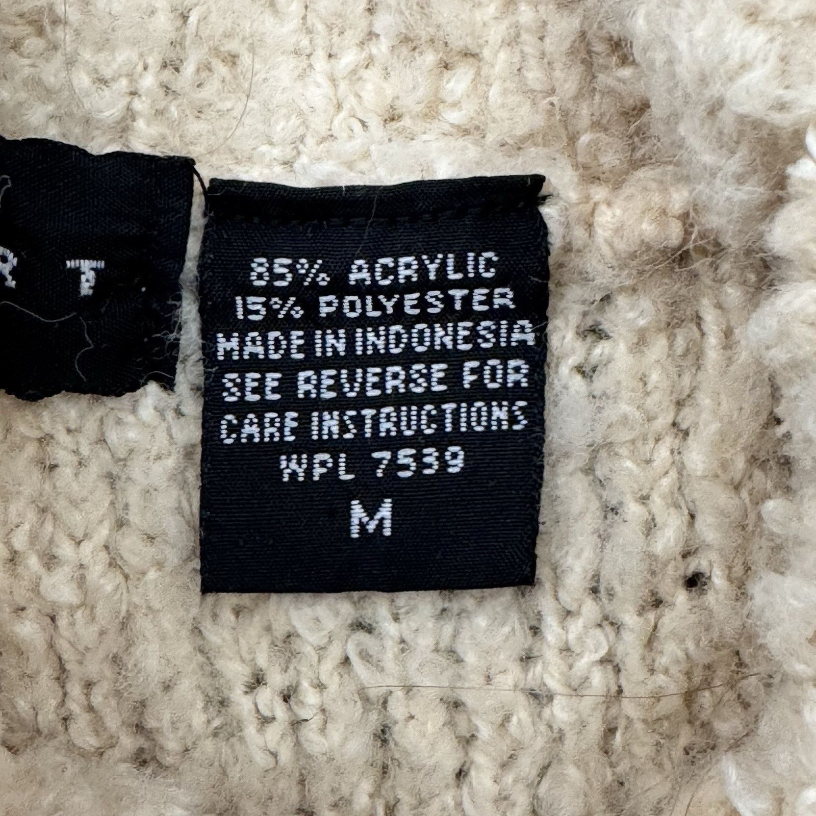 Other Vintage 90s AM Sport Sweater Womens M Turtleneck Grandpacore Size M / US 6-8 / IT 42-44 - 6 Thumbnail