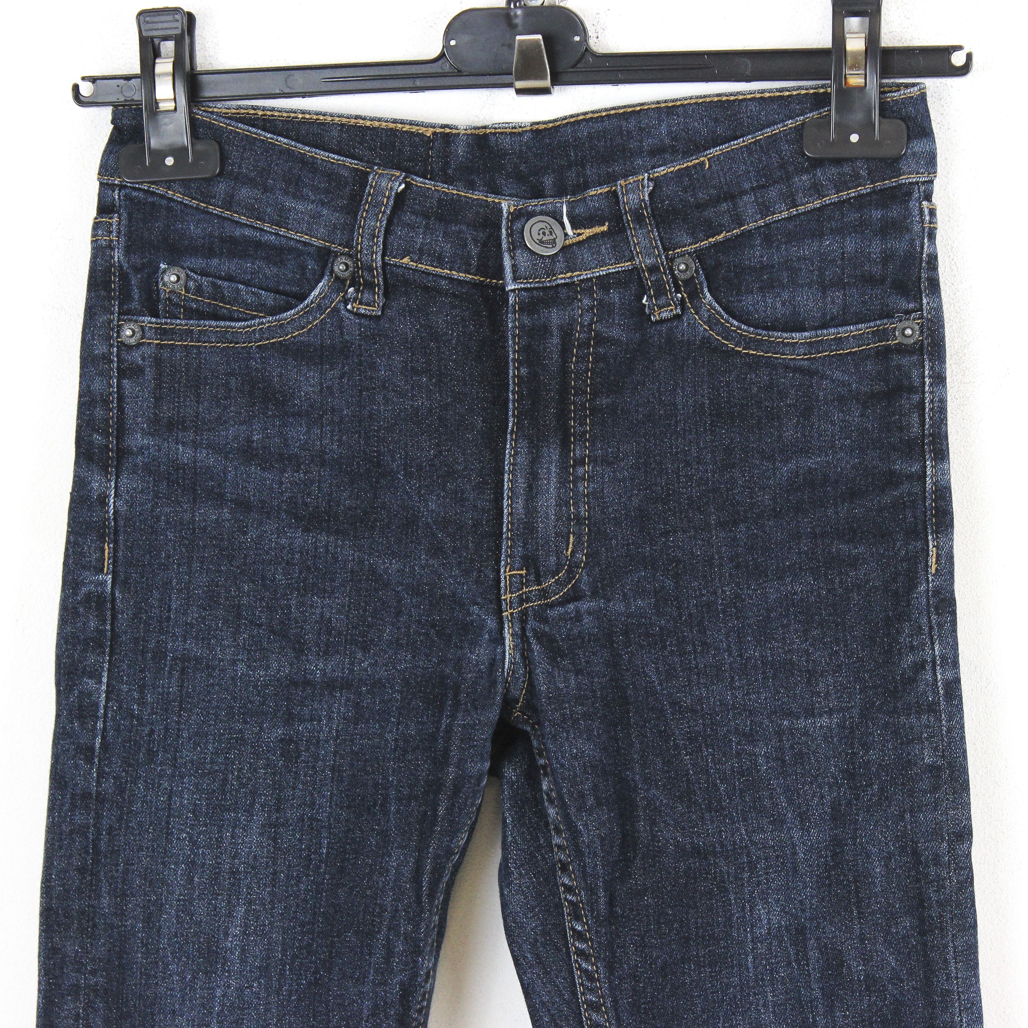Cheap Monday × Indigo Tight Blue Dry Women W27 L32 Slim Skinny Jeans Denim Pants Size 27" / US 4 / IT 40 - 2 Thumbnail