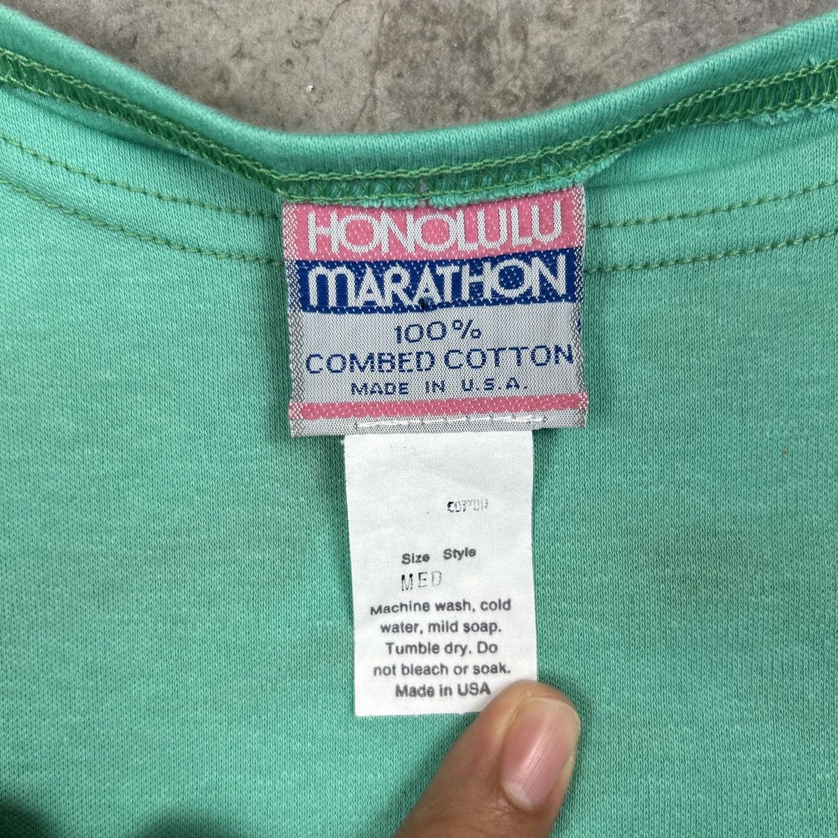 Vintage 1987 Honolulu Marathon Top Size US M / EU 48-50 / 2 - 6 Thumbnail