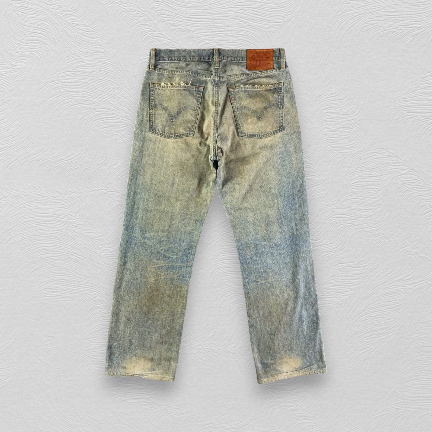 Levi's Vintage Levis 502 Jeans Rusty Wash Denim Size US 34 / EU 50 - 2 Thumbnail