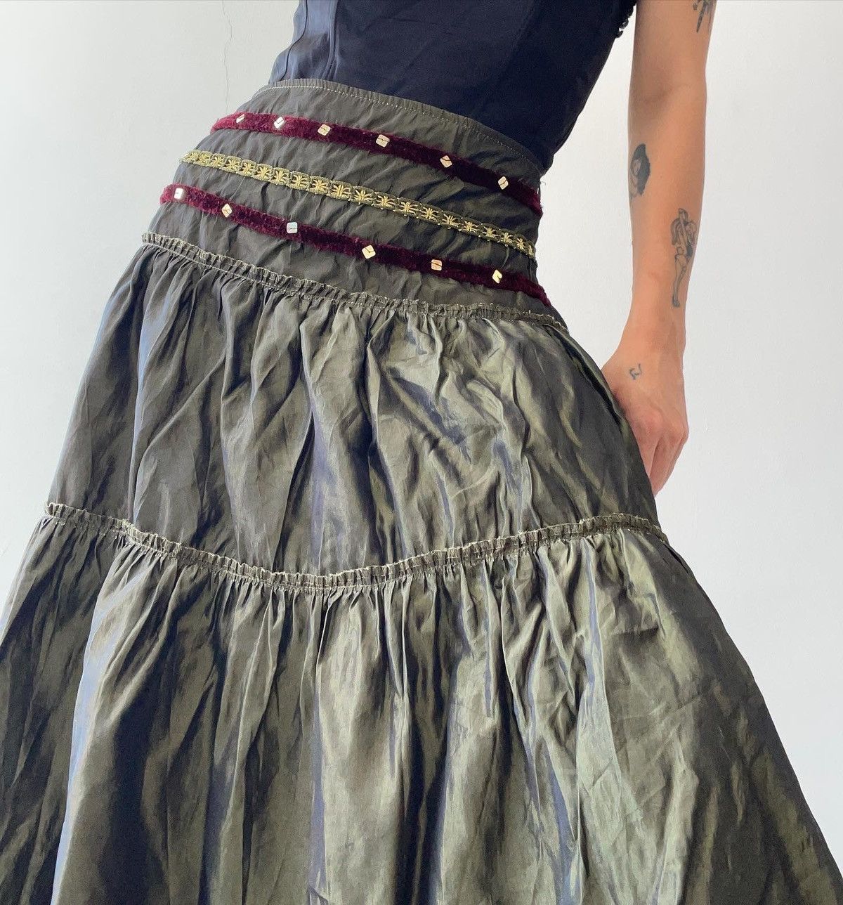 Vintage Y2k skirt Size 26" / US 2 / IT 38 - 3 Thumbnail