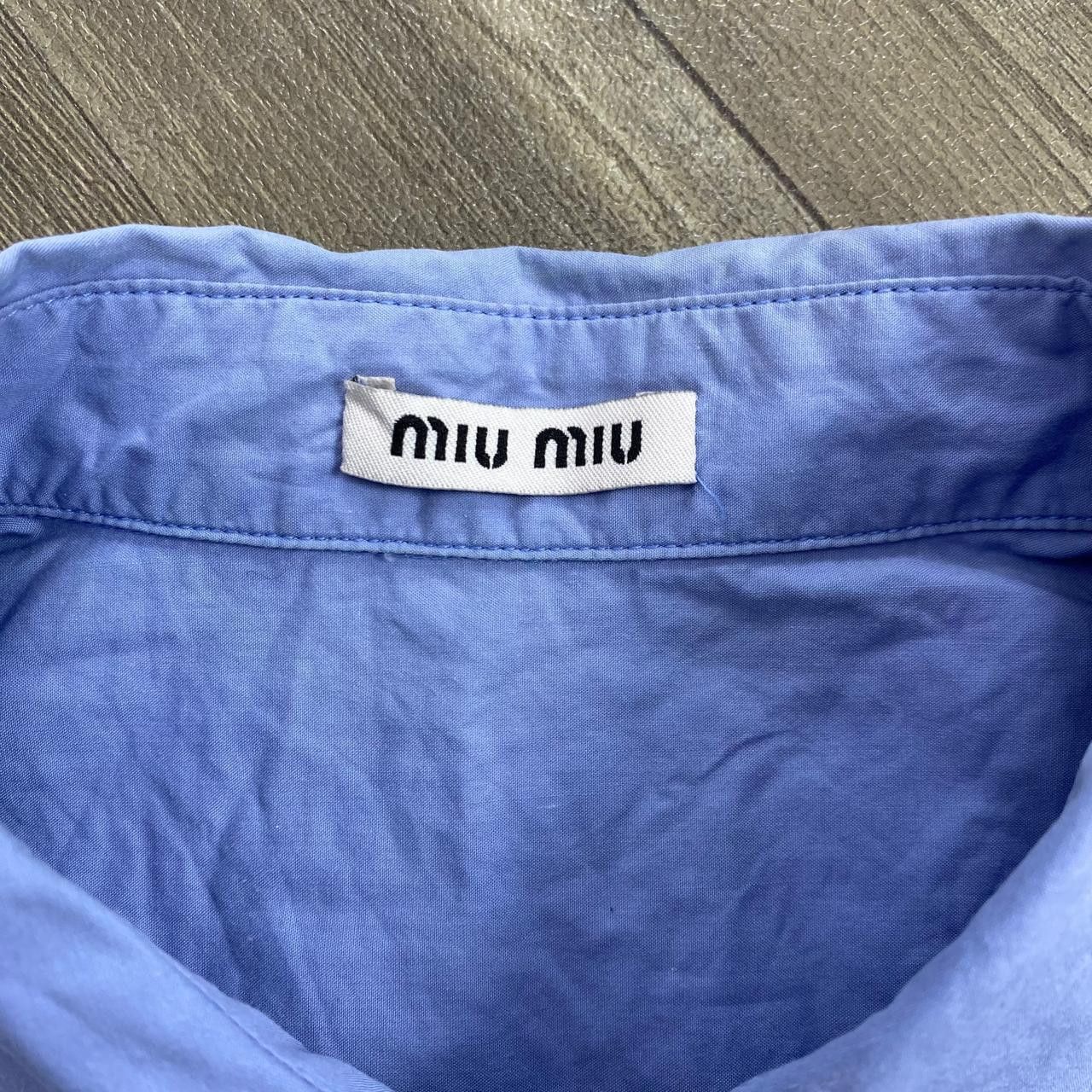 Miu Miu Miu Miu Basic Shirt Size XS / US 0-2 / IT 36-38 - 7 Thumbnail