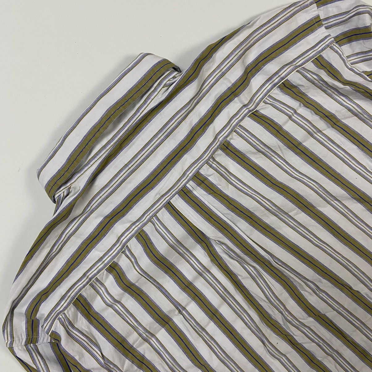 Christian Dior Monsieur Christian Dior Button Up Striped Shirt Size US XXL / EU 58 / 5 - 7 Thumbnail