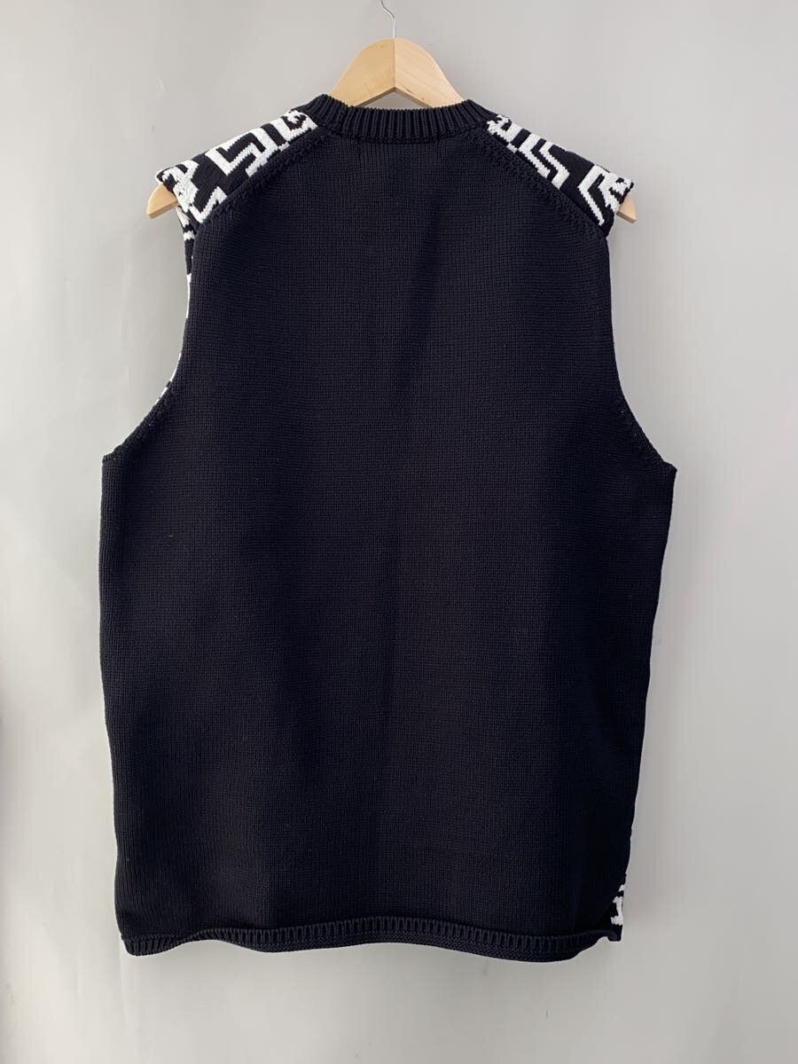 Comme des Garcons × Comme des Garcons Homme Plus Geometric Pattern Knit Sweater Vest - Comme Des Garcons Size US M / EU 48-50 / 2 - 2 Thumbnail