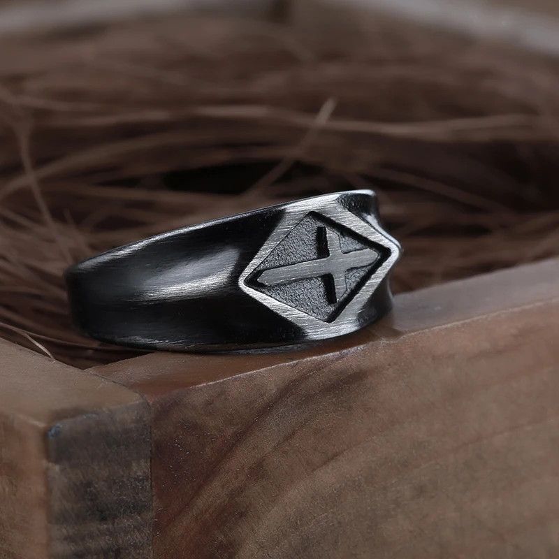 Japanese Brand × Jewelry × Vintage Gothic Cross Ring Size ONE SIZE - 1 Thumbnail