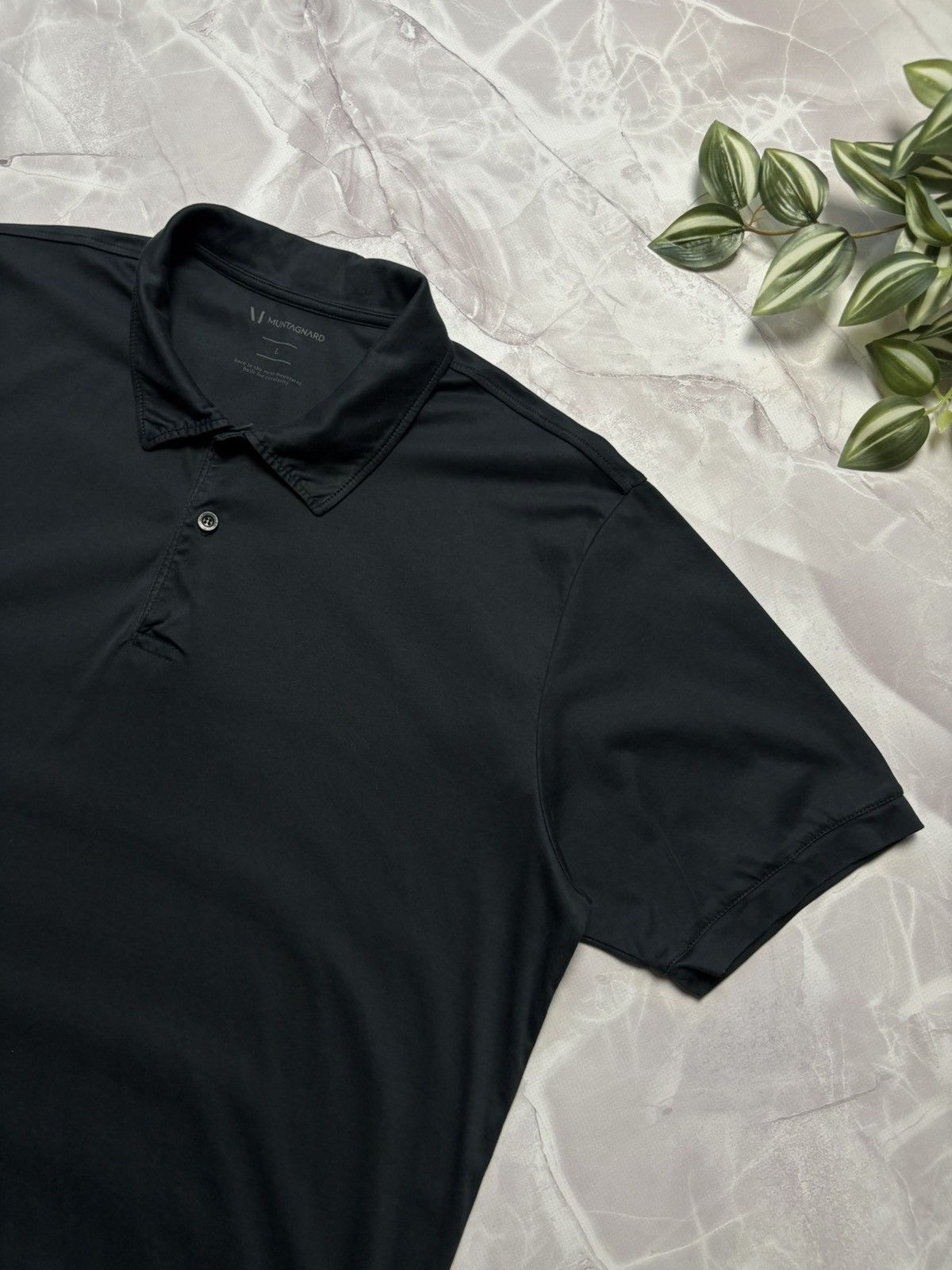 Other Muntagnard Supreme Polo Shirt 2.0 Black Quiet Luxury Mens L Size US L / EU 52-54 / 3 - 2 Thumbnail