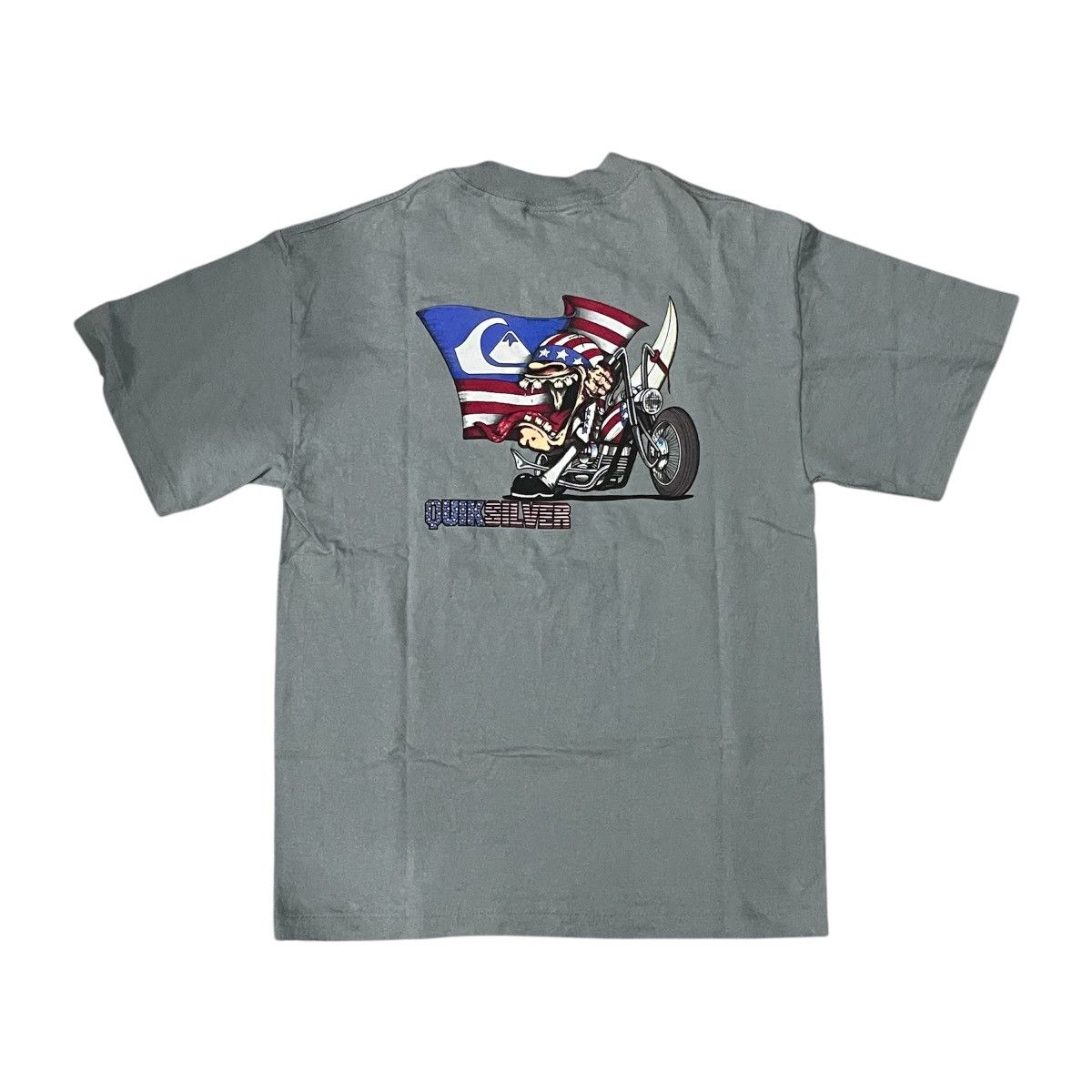 Quiksilver × Vintage (Made in USA) Vintage Quiksilver Motorcycle T-shirt Size US S / EU 44-46 / 1 - 1 Thumbnail