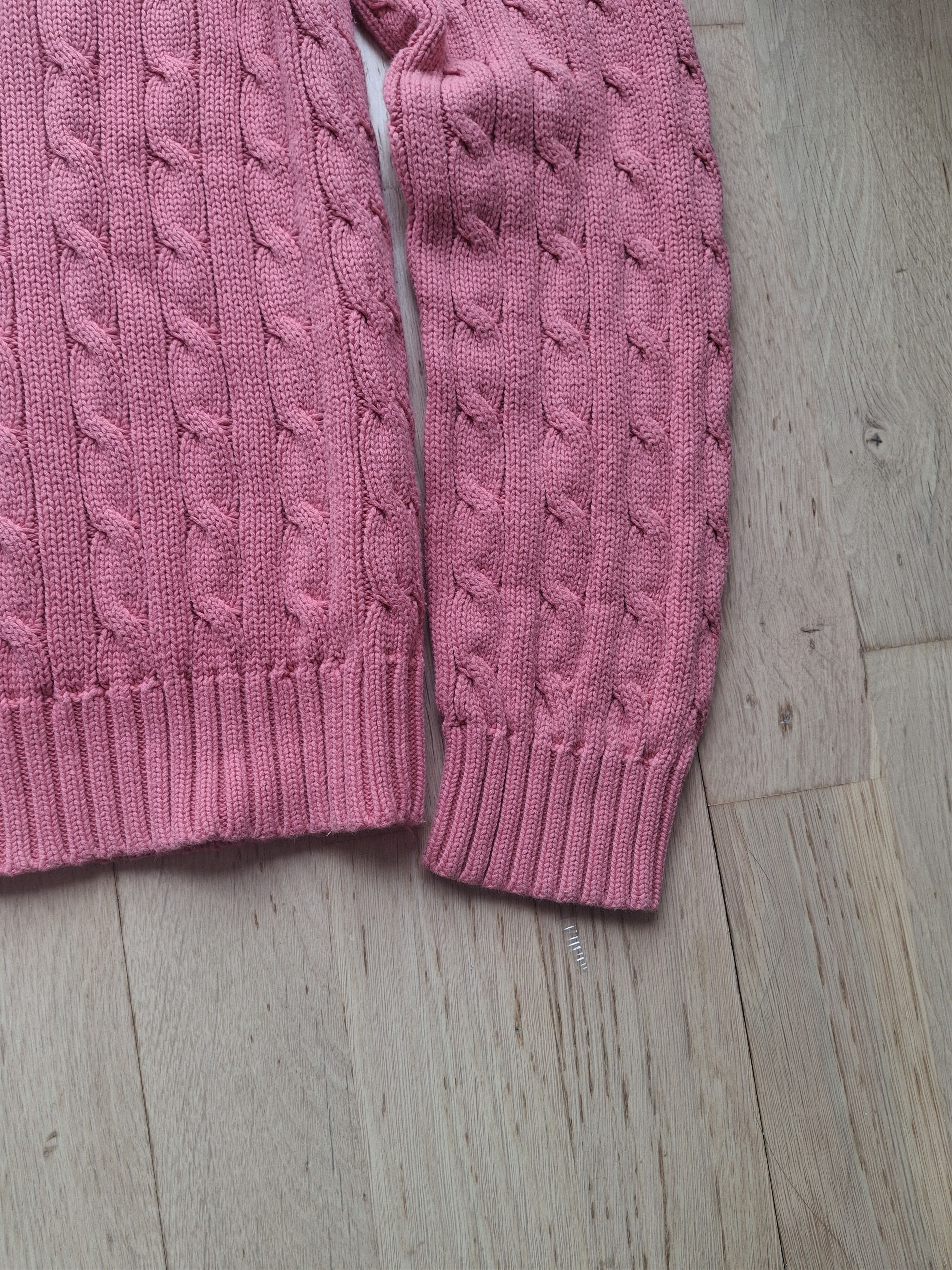 Polo Ralph Lauren × Ralph Lauren Knitwear sweater ralph lauren cable knit polo Size XL / US 12-14 / IT 48-50 - 5 Thumbnail