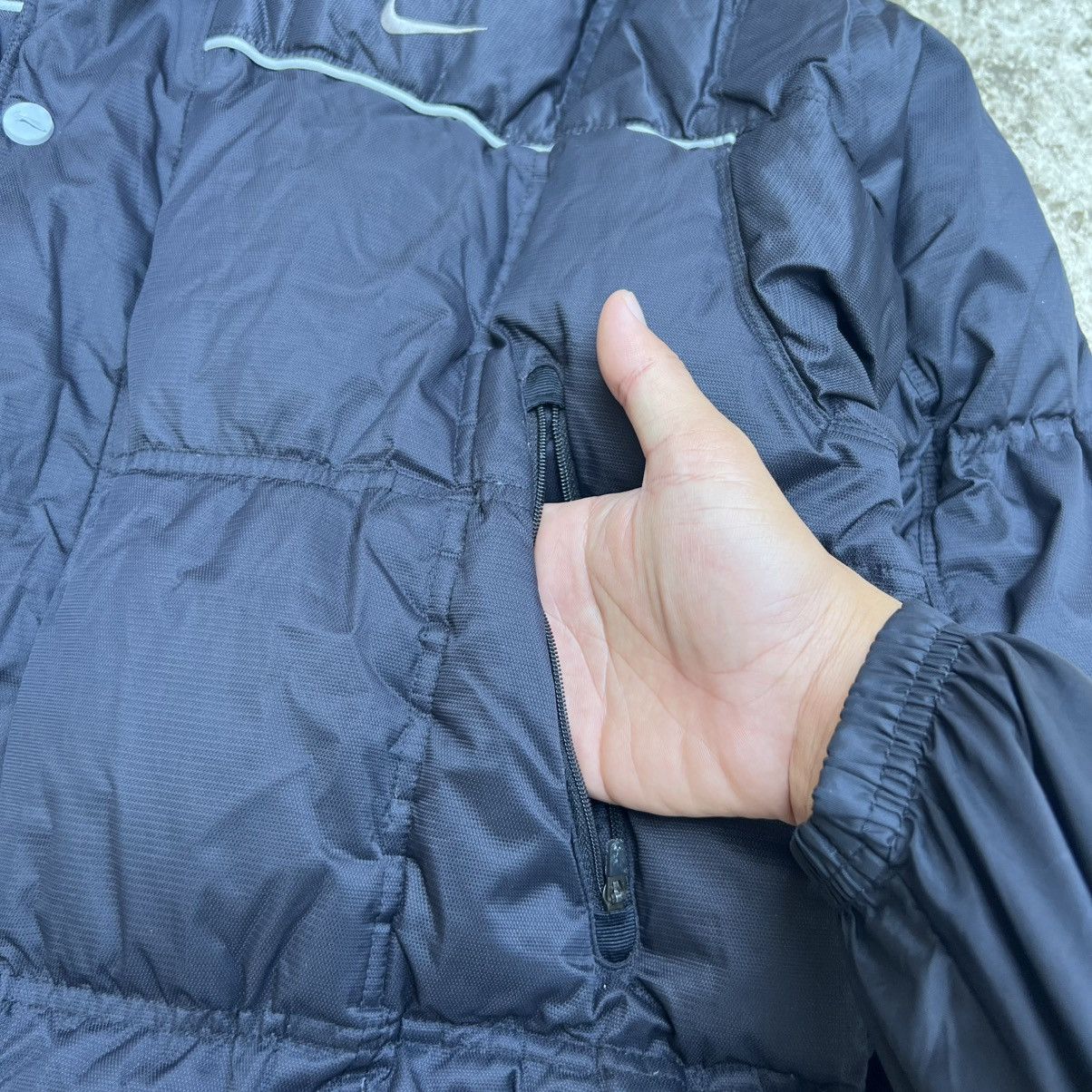 Nike × Vintage 2000’s Nike Puffer Jacket Size US L / EU 52-54 / 3 - 6 Thumbnail