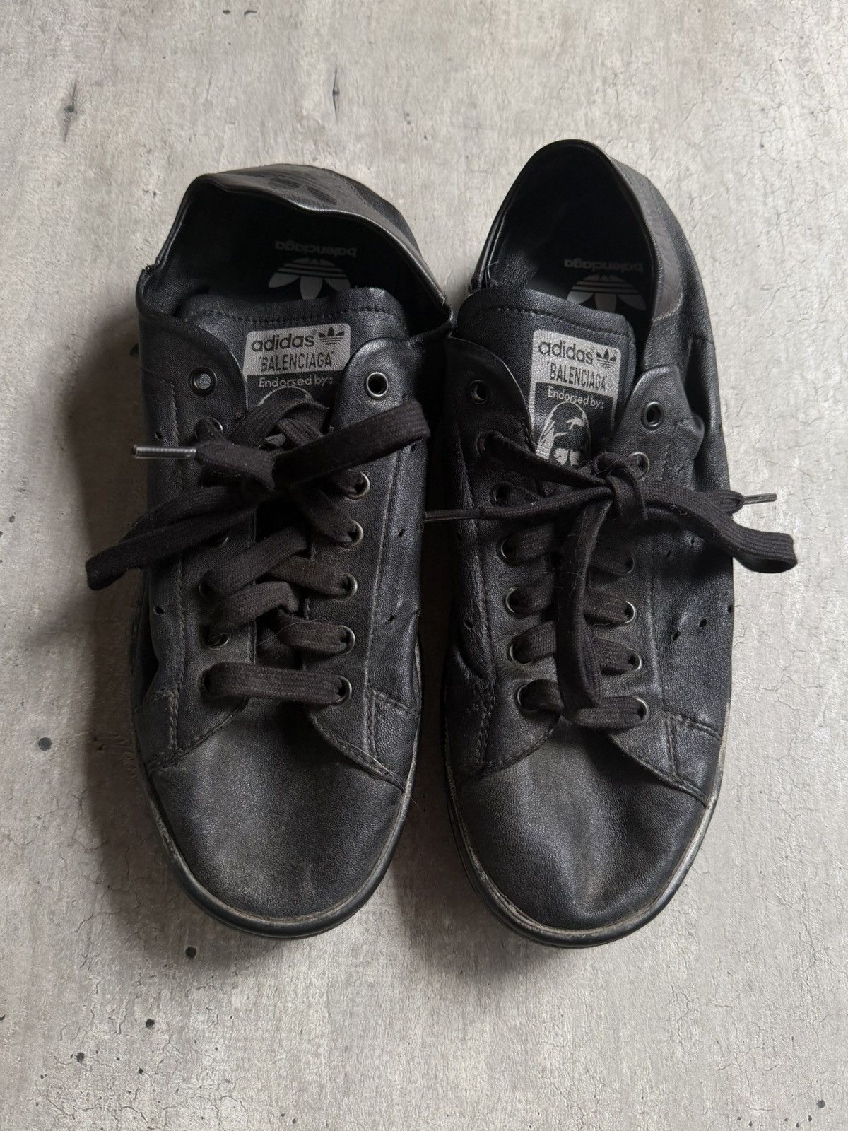 Adidas × Balenciaga Balenciaga X Adidas Stan Smith Size US 8 / EU 41 - 1 Thumbnail