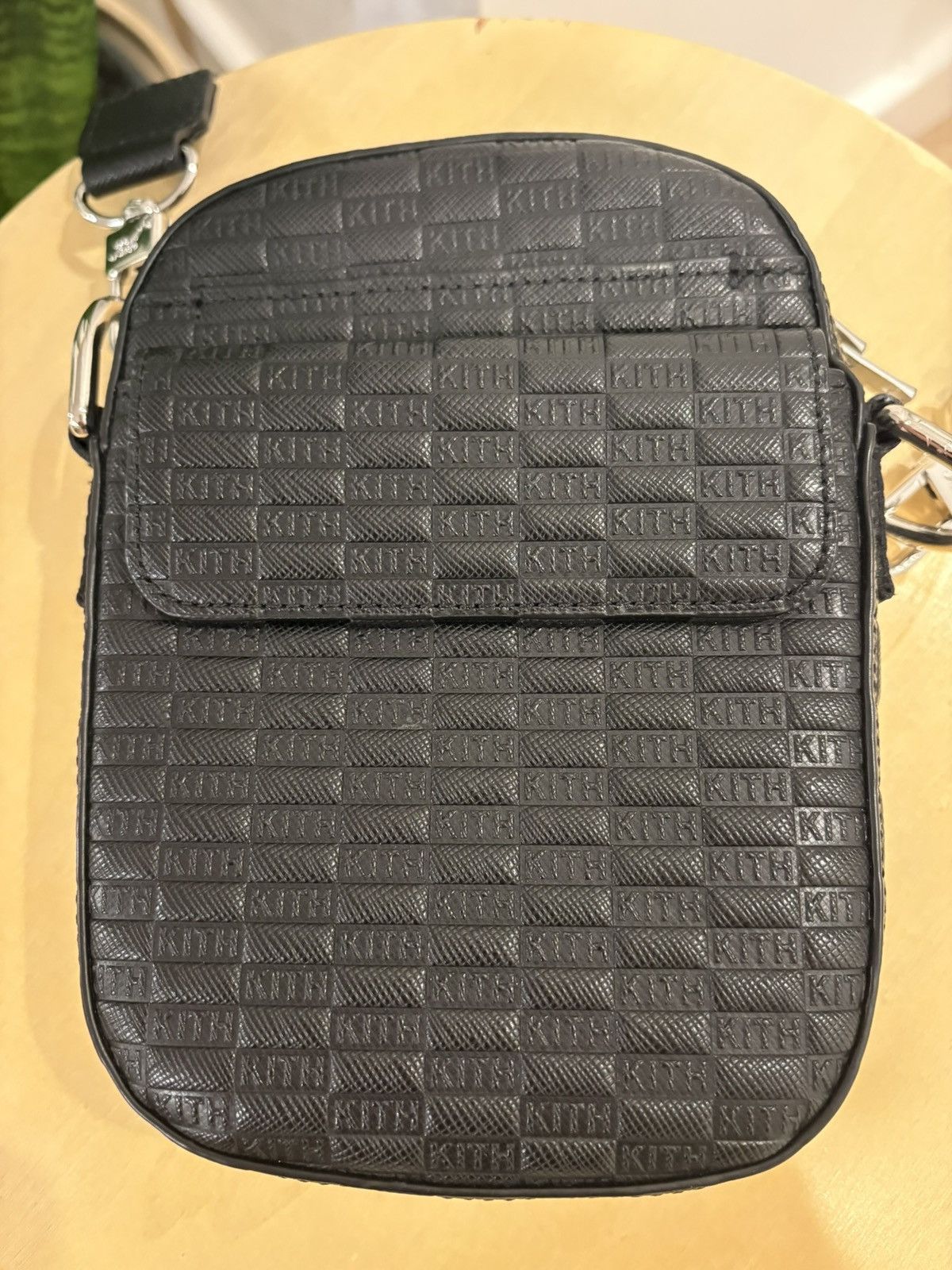 Kith Kith Monogram Black Leather Cross Body Bag Size ONE SIZE - 2 Thumbnail