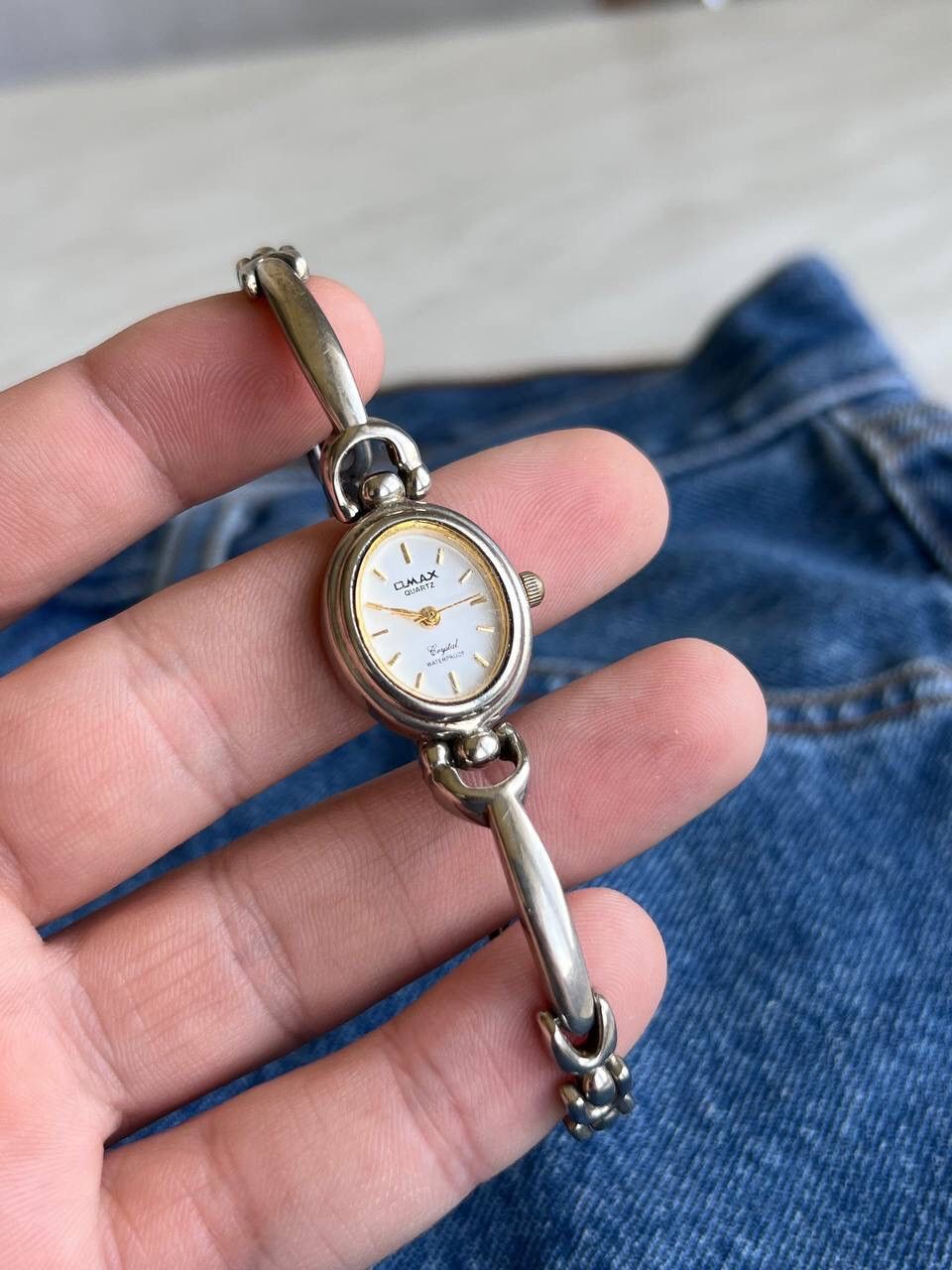 Japanese Brand × Vintage Vintage Japanese style futuristic Form Chrome Link Watch Size ONE SIZE - 3 Thumbnail