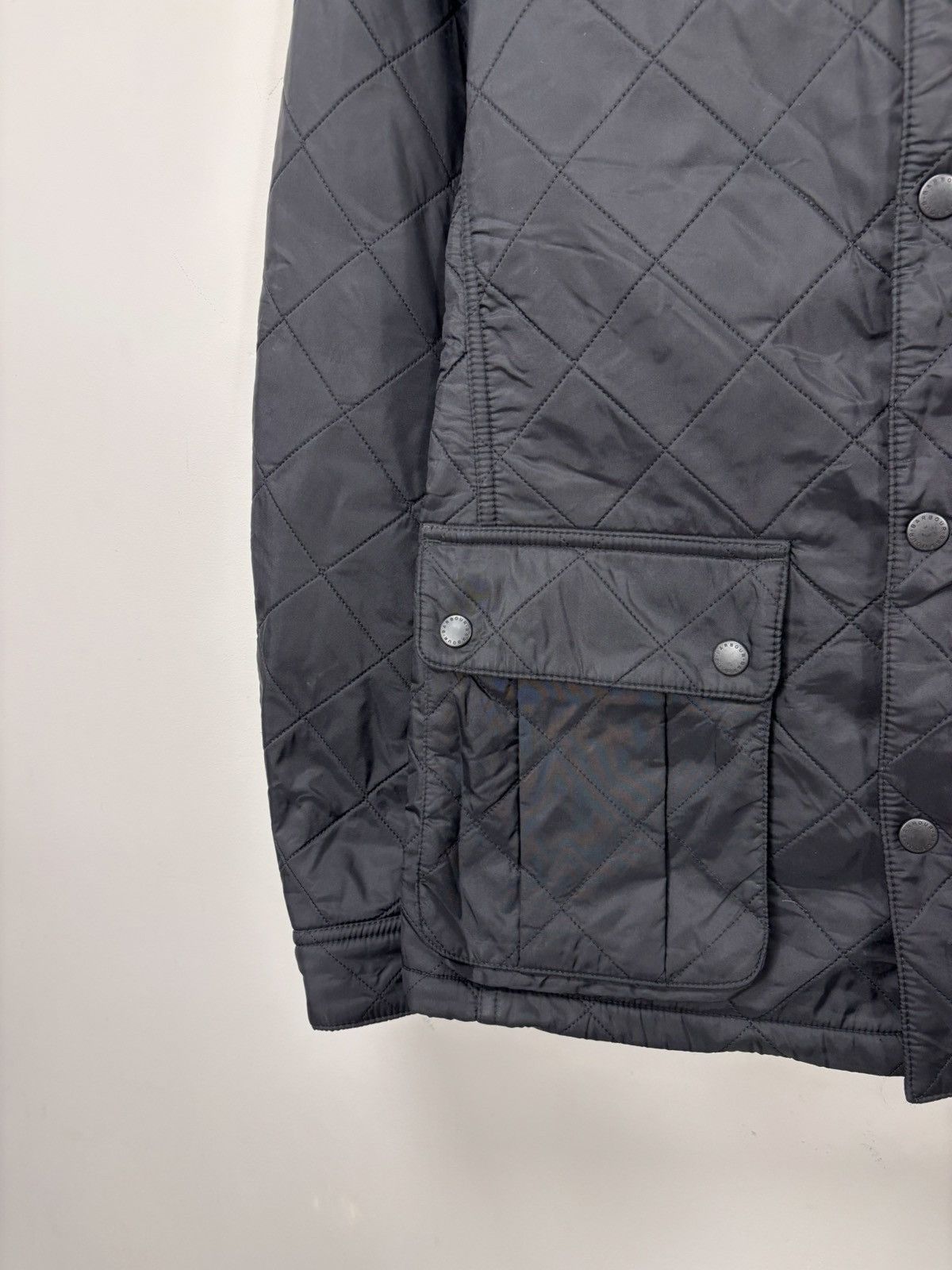 Barbour Barbour International Ariel Polarquilt Men’s Black Jacket Size US S / EU 44-46 / 1 - 5 Thumbnail