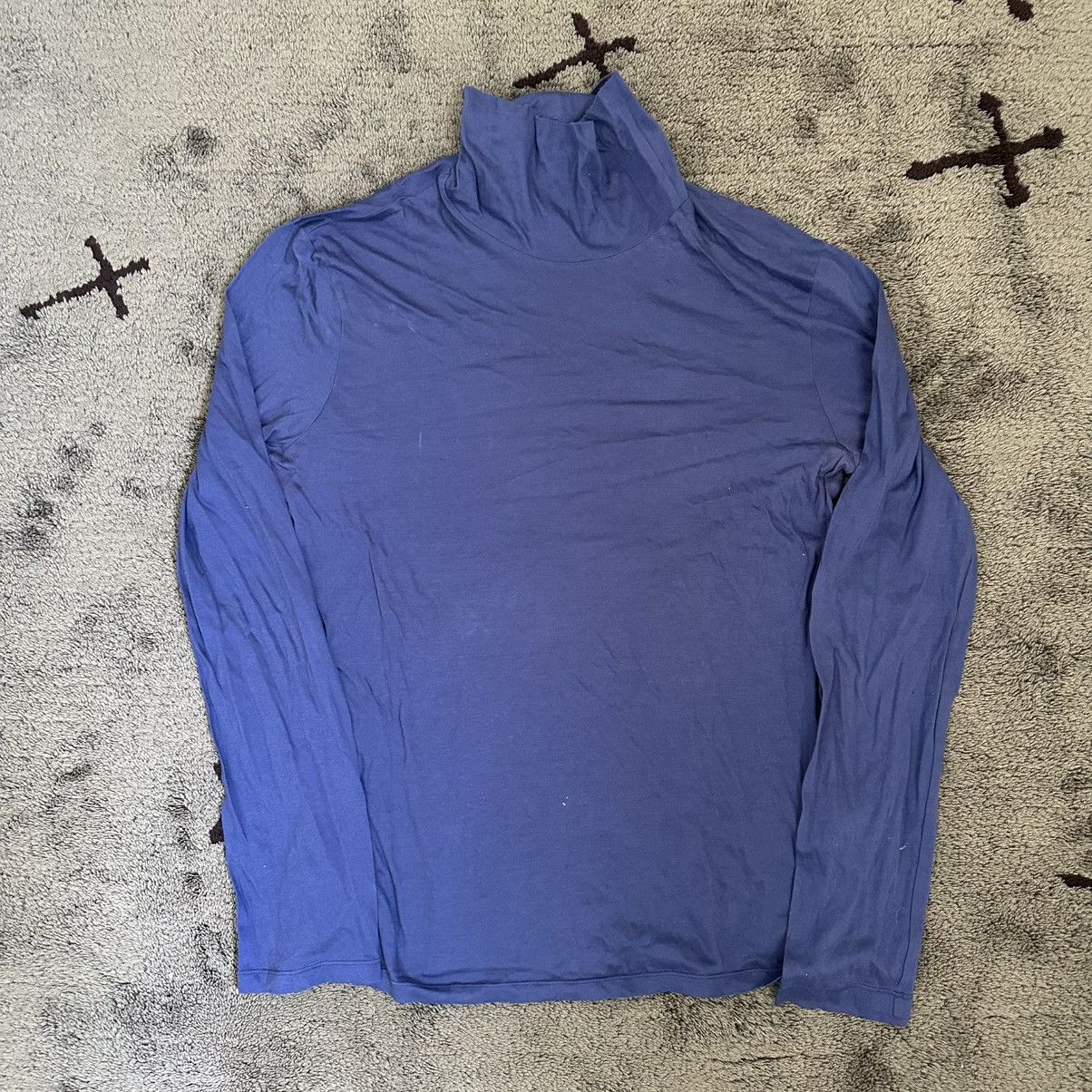 Helmut Lang Archive Helmut Lang Fall 2004 Mock Neck Long Sleeve Shirt Size M / US 6-8 / IT 42-44 - 1 Thumbnail