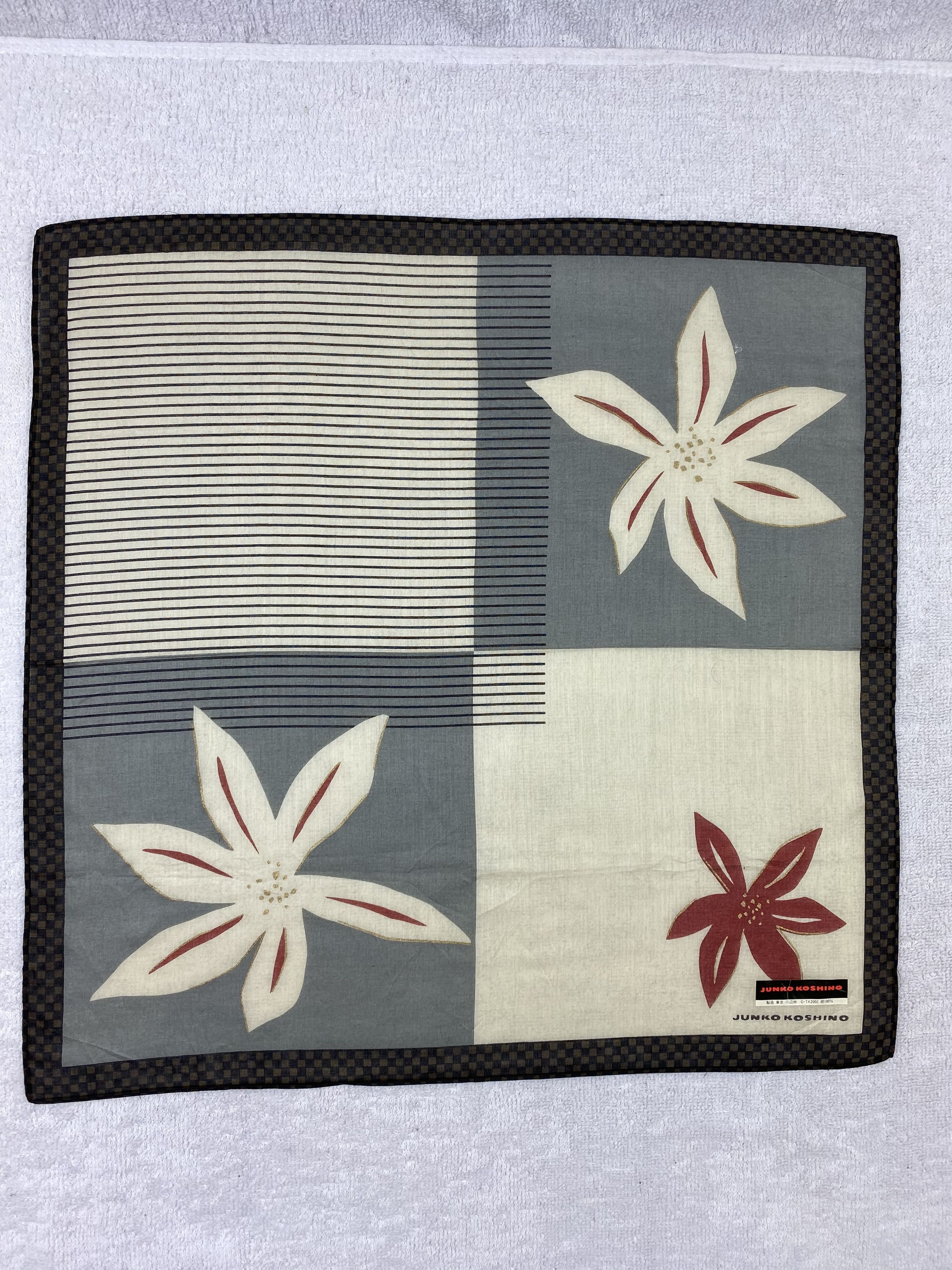 Mr. Junko × Vintage Junko Koshino Handkerchief / Bandana / Neckerchief Size ONE SIZE - 3 Thumbnail